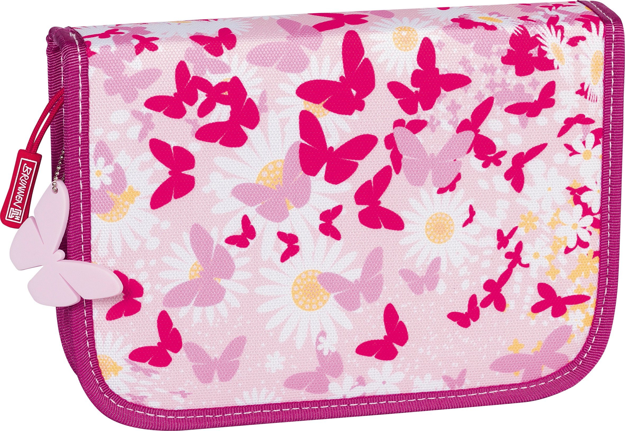 BRUNNEN Federtasche BRUNNEN 104912016 Schüler-Etui Schmetterlinge