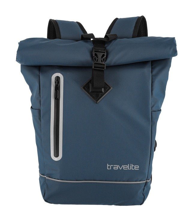 travelite Freizeitrucksack BASICS Roll-Up Rucksack Plane, Wanderrucksack Reiserucksack Streetpack Arbeitsrucksack