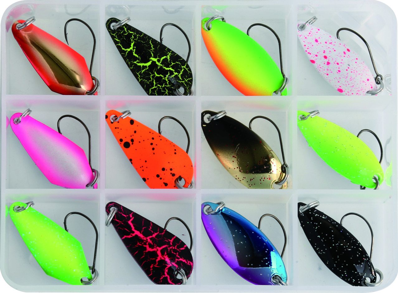 Paladin Kunstköder Paladin Spoon Kunstköder Set 12 Forellenblinker