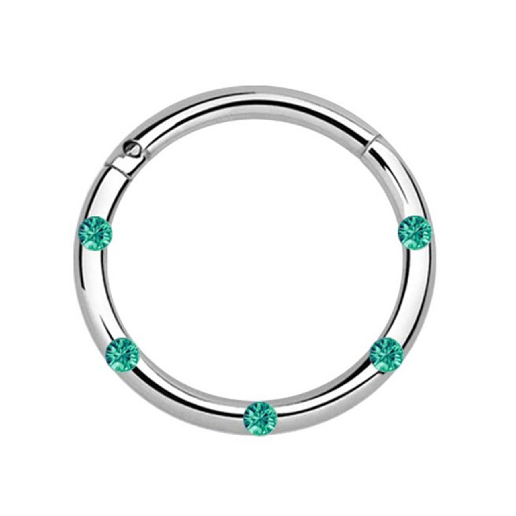 Adelia´s Nasenpiercing Piercing Nasenpiercing, Verschluss Clicker und kleinen Steinen,