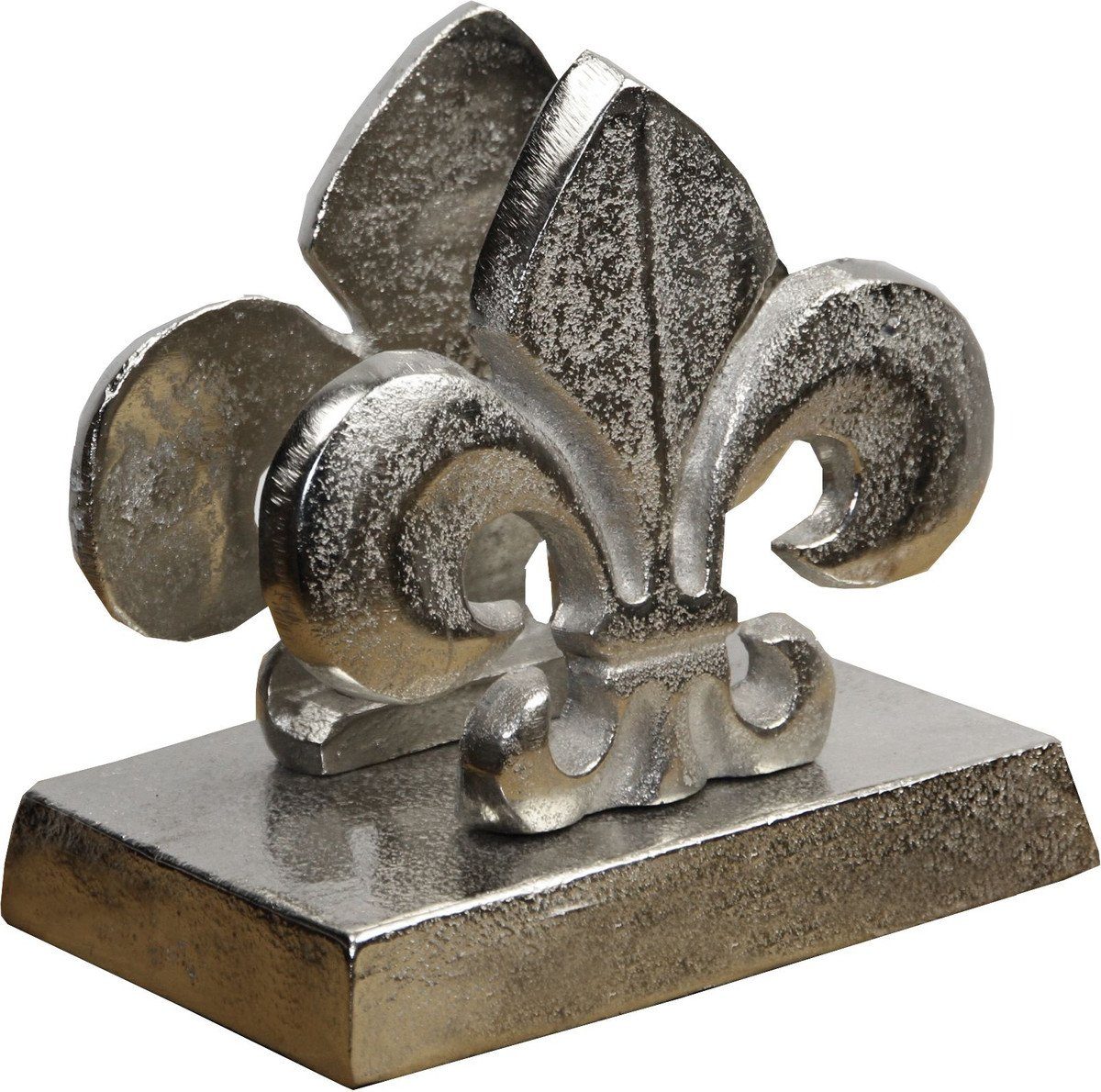 Dekoobjekt Luxus Serviettenhalter in silber, vernickelt 13x14x7cm - Hotel Restaurant Accessoires