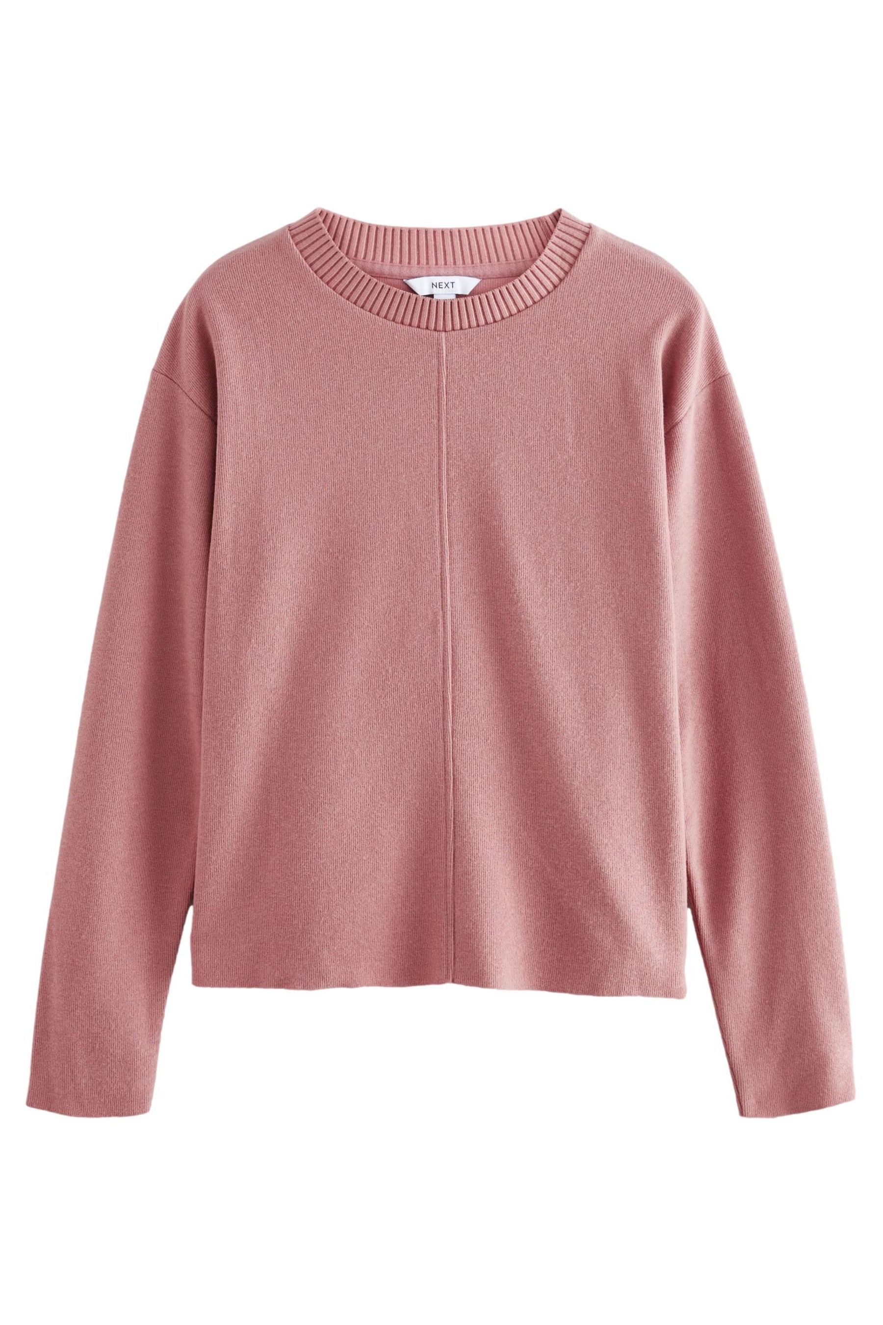 Next Rundhalspullover Weicher, gemütlicher, gerippter Rundhalspullover (1-t günstig online kaufen
