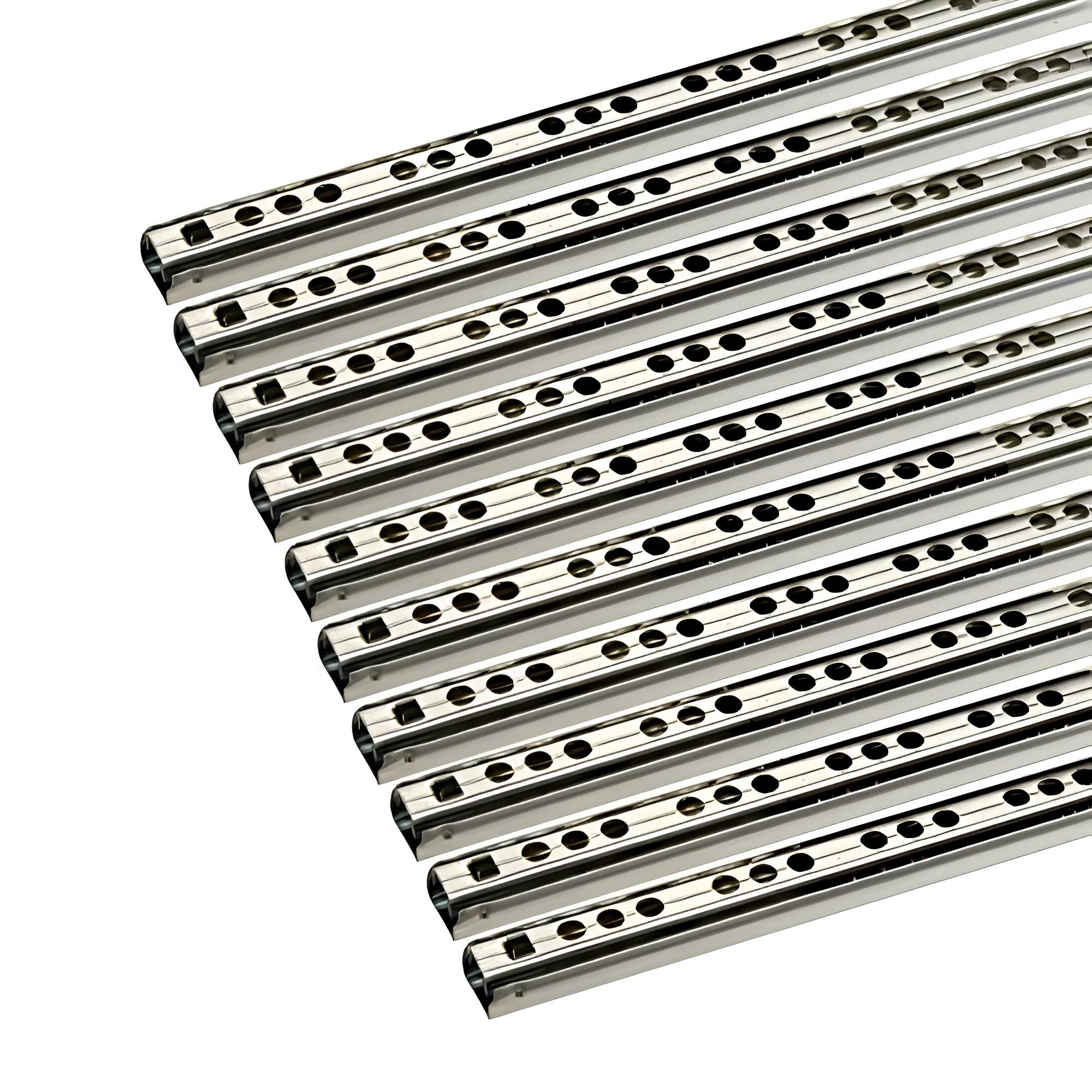 SO-TECH® Auszug Teilauszüge H: 17 mm / L: 310 mm Schubladenschienen (20 St), Teilauszug Rollenauszug Kugelführung