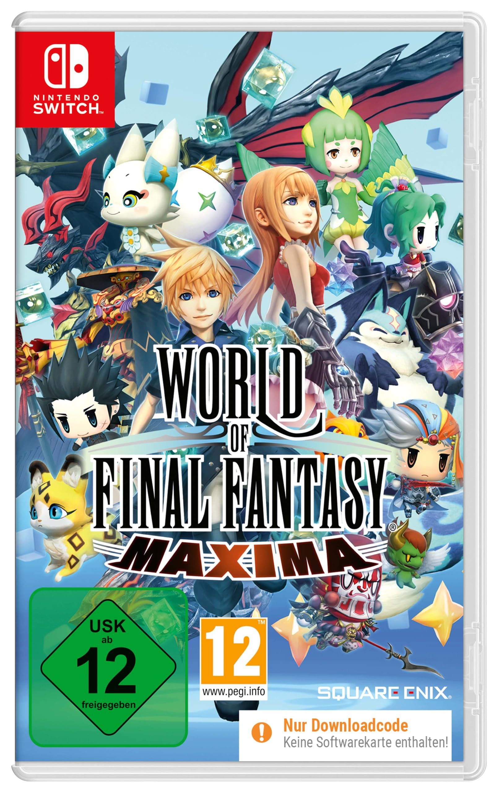 World of Final Fantasy - MAXIMA für Switch - Code in a Box (Code in a Box), Nintendo Switch