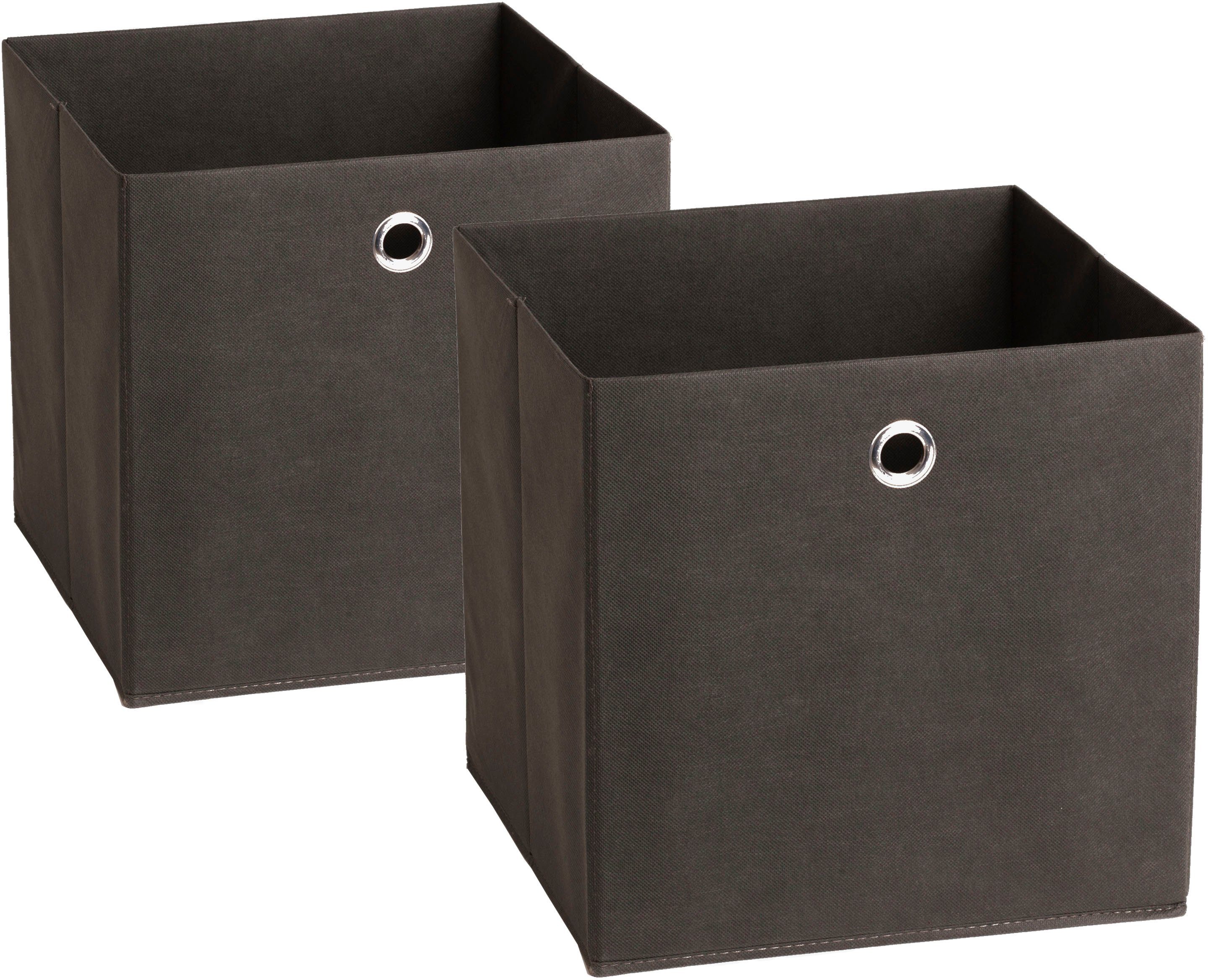 Schildmeyer Faltbox Box, 2er-Set mit Vliesüberzug