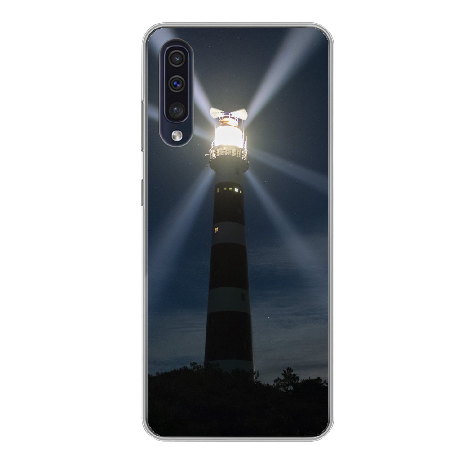 Handyhülle Leuchtturm von Ameland in der Abenddämmerung