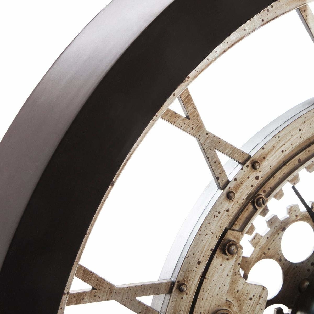 Atmosphera Créateur d'intérieur Wanduhr Wanduhr, industrieller Stil, Atmosphera Créateur d'intérieur Ø61,5 cm