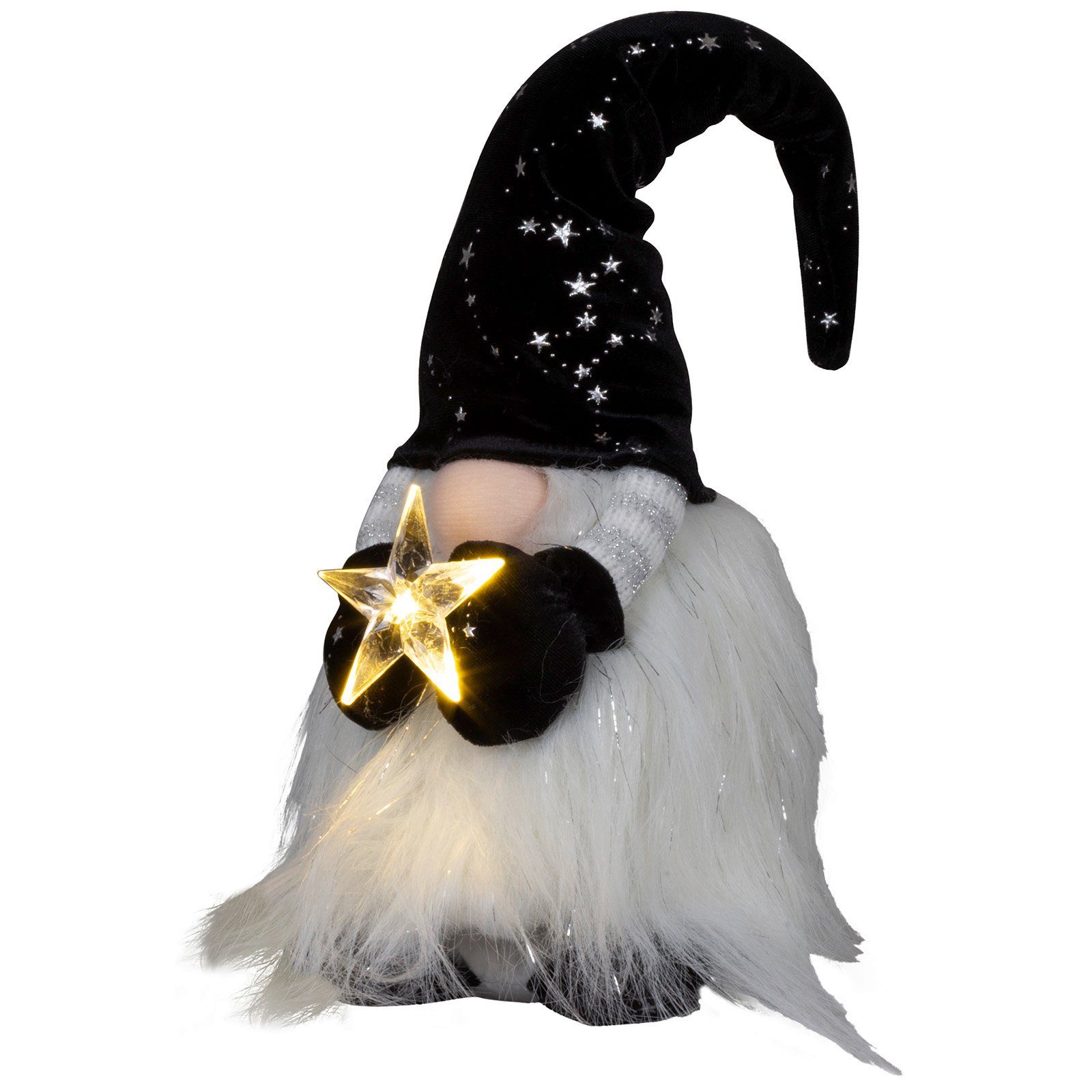 Christmas Paradise Weihnachtsfigur Wichtel mit LED 25cm (37cm) (Deko Figur, günstig online kaufen