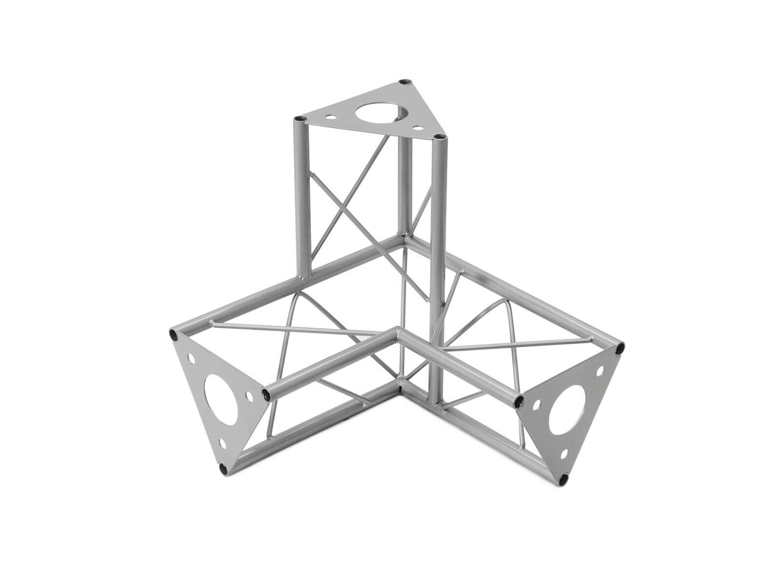 DECOTRUSS Rahmentraverse DECOTRUSS SAL-31 Ecke 3-Weg /\ rechts sil