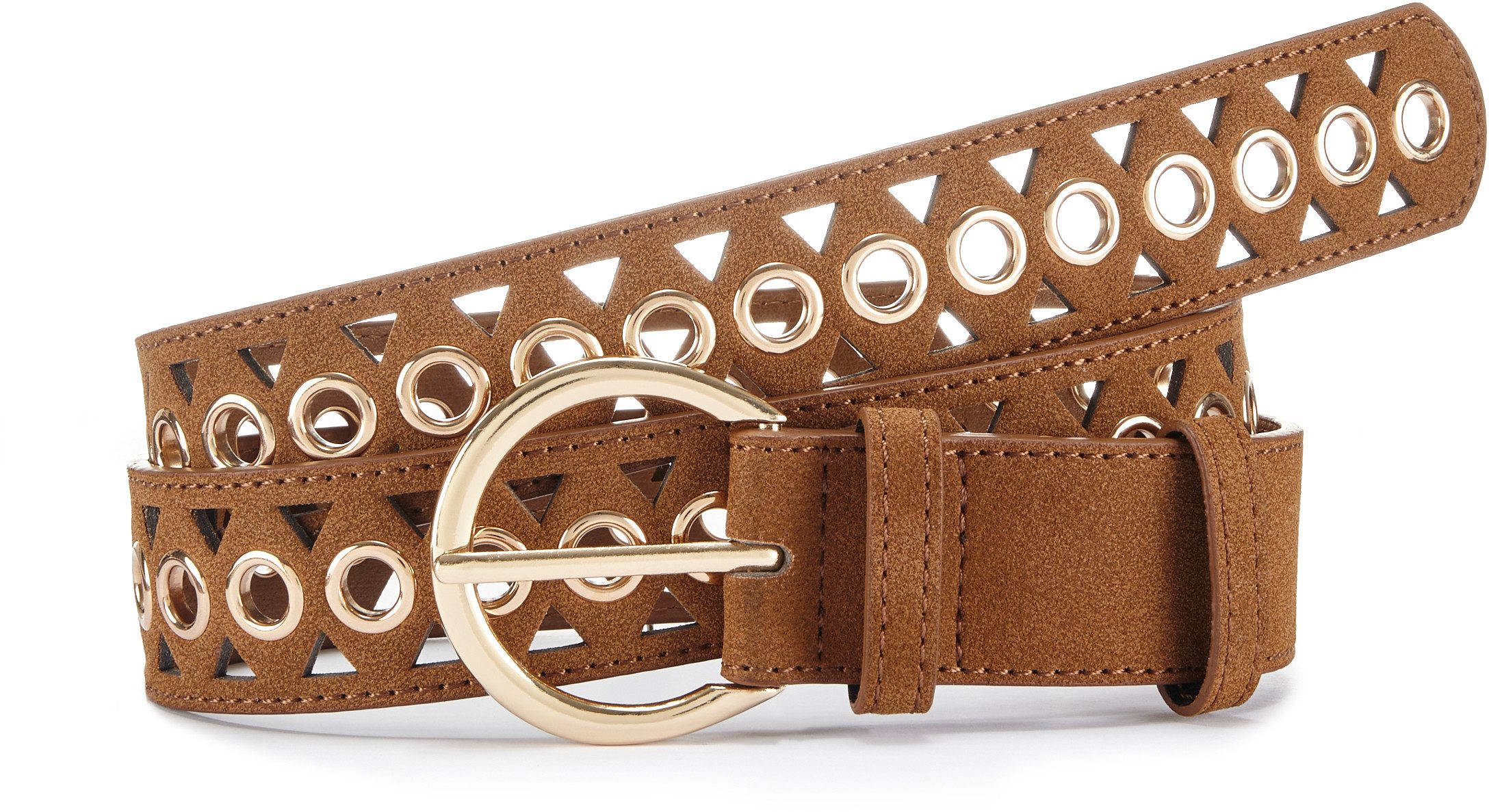 LASCANA Hüftgürtel Hosengürtel mit kleinen Cut-Outs, Ремни, Jeansgürtel
