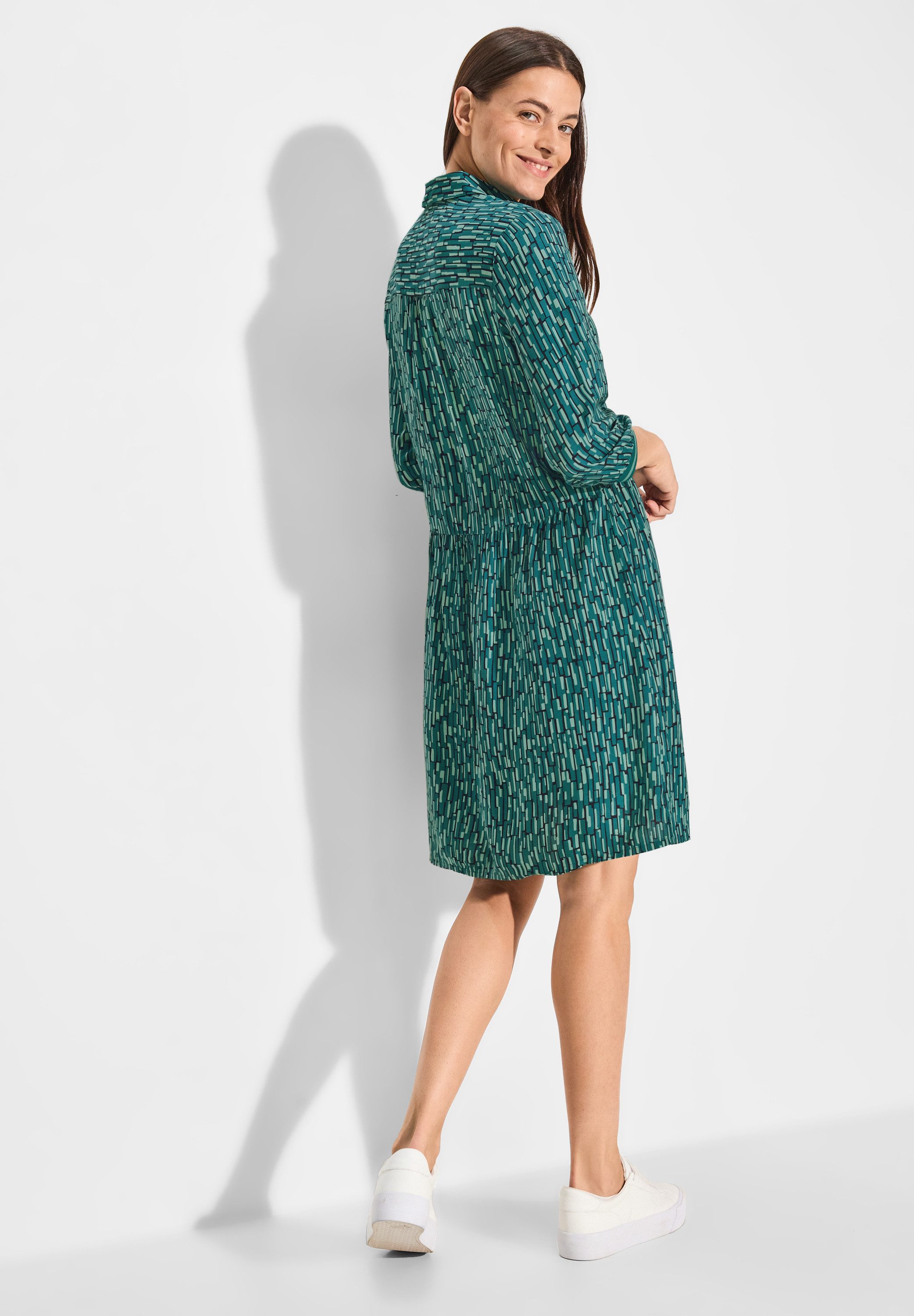 CECIL Sommerkleid mit Knopfleiste