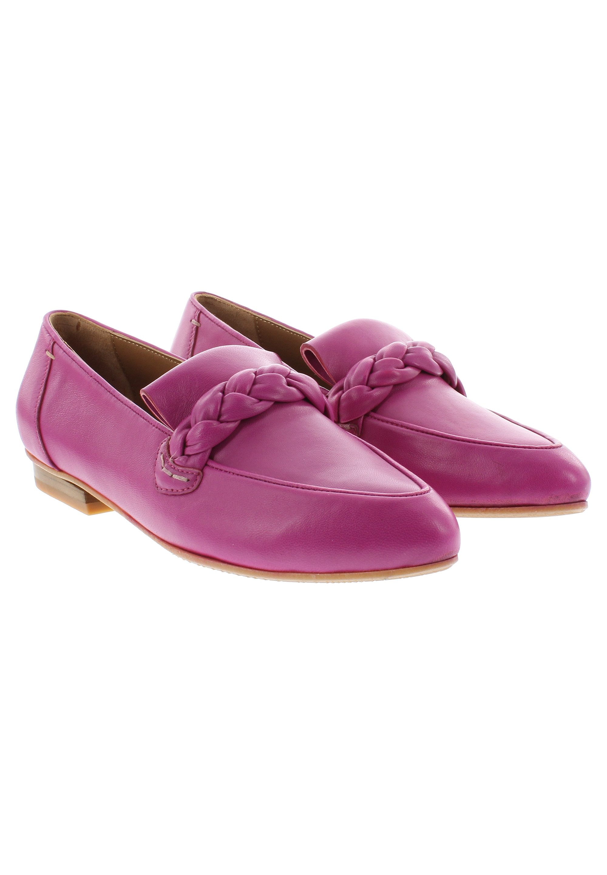 Everybody BULBO - Lederslipper mit Flechtdetail Ballerina