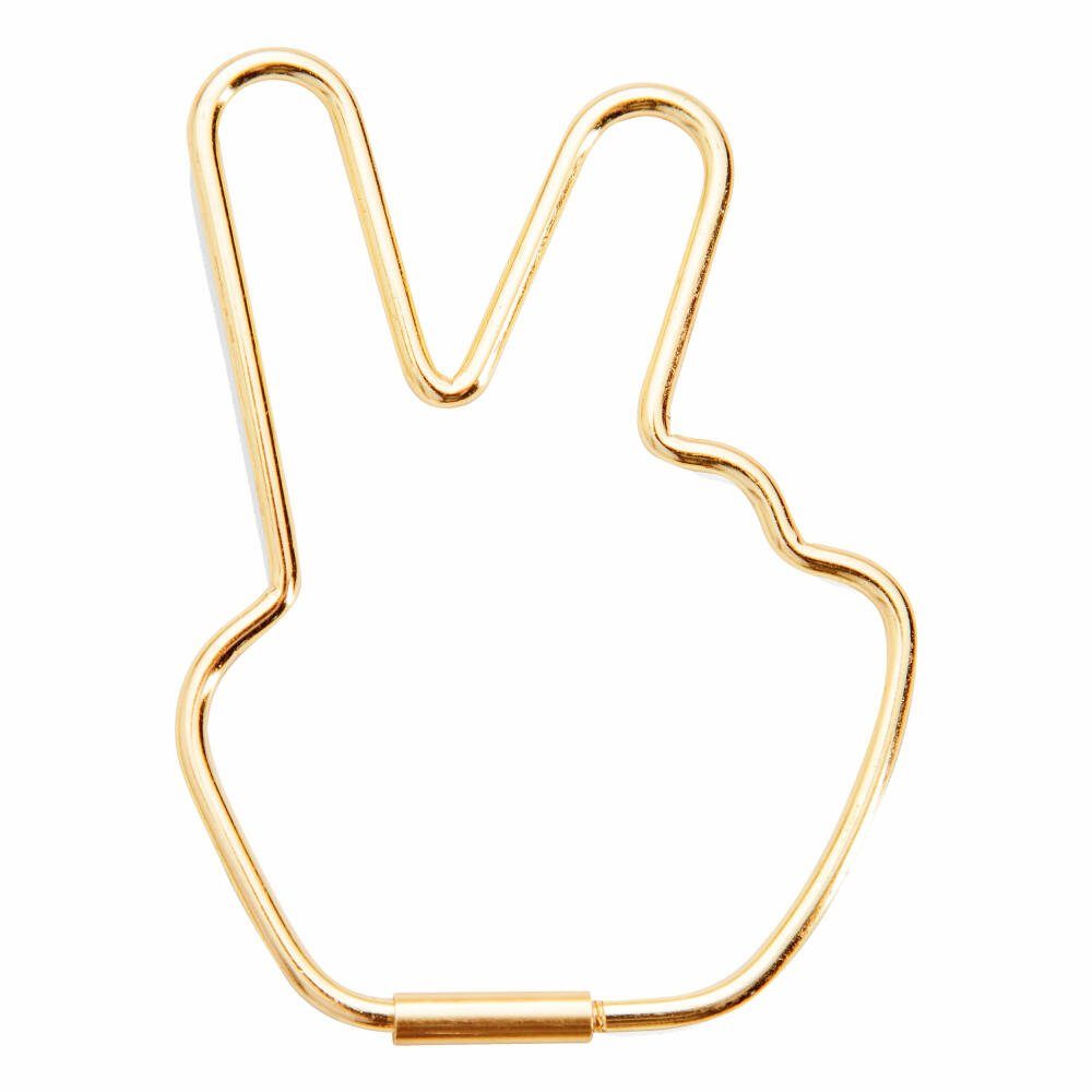 DONKEY PRODUCTS Schlüsselanhänger Hello Peace mit ringlosem Verschluss mehr