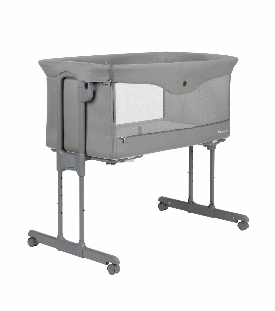 Bebeconfort Kinderbett Bebeconfort Amara, Beistellbett Baby, 0– 6 Monate, 0–9 kg, Co-Sleeper, In nur 3 Sekunden kompakt zusammenklappbar 2-in-1 Beistellbett und S…