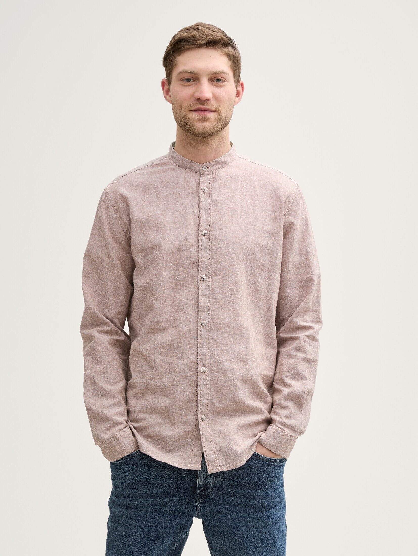 TOM TAILOR Langarmhemd Regular Fit Hemd günstig online kaufen