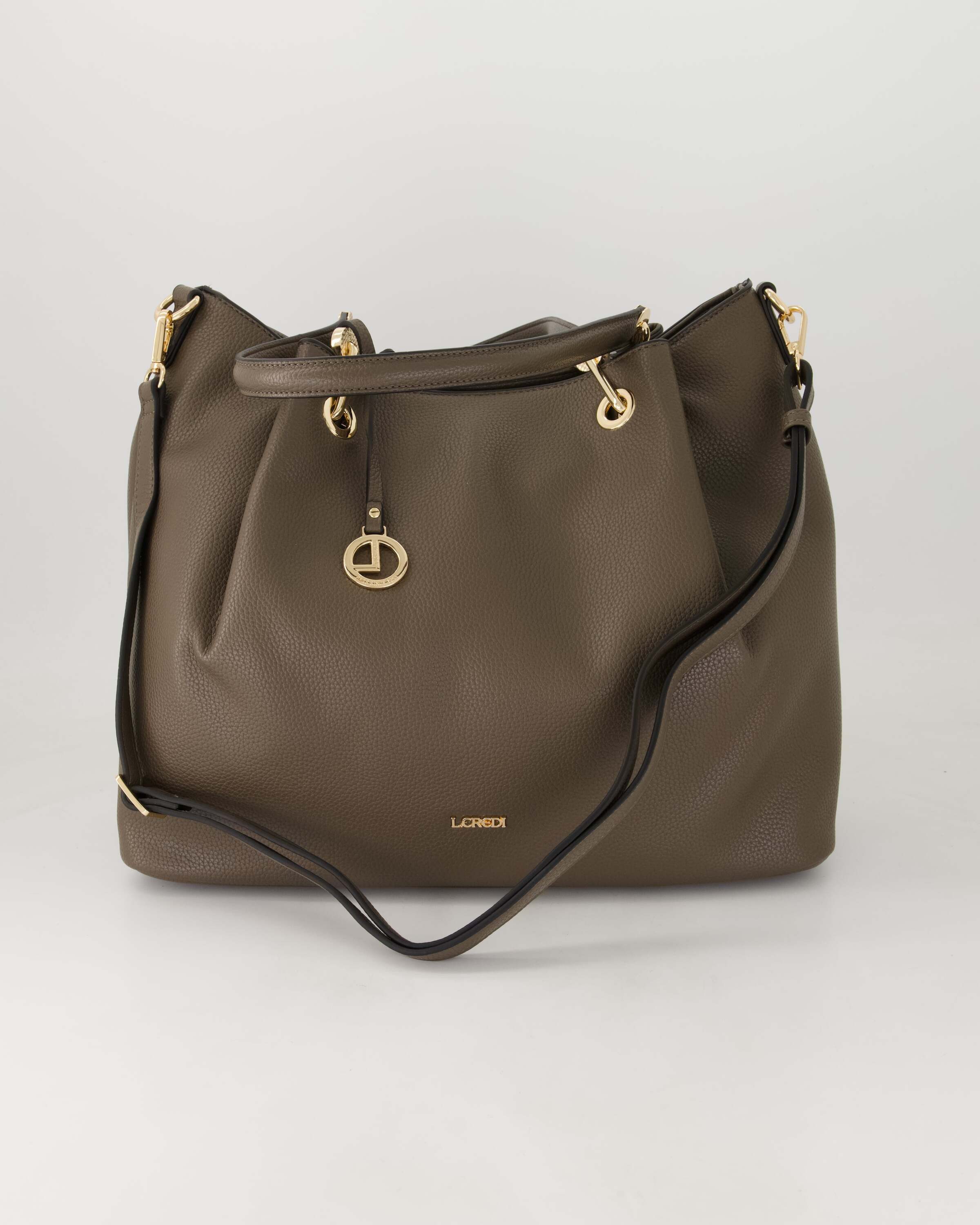 L. CREDI Handtasche Ebony, Obermaterial: Sonstiges Material günstig online kaufen