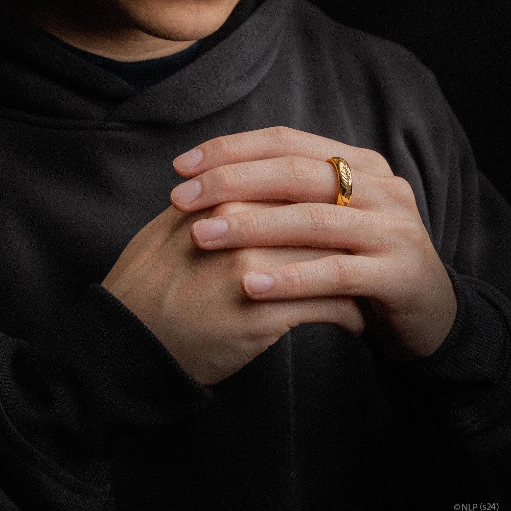 Cinereplicas Kette mit Anhänger Herr der Ringe: Halskette "Der Eine Ring" von Sauron