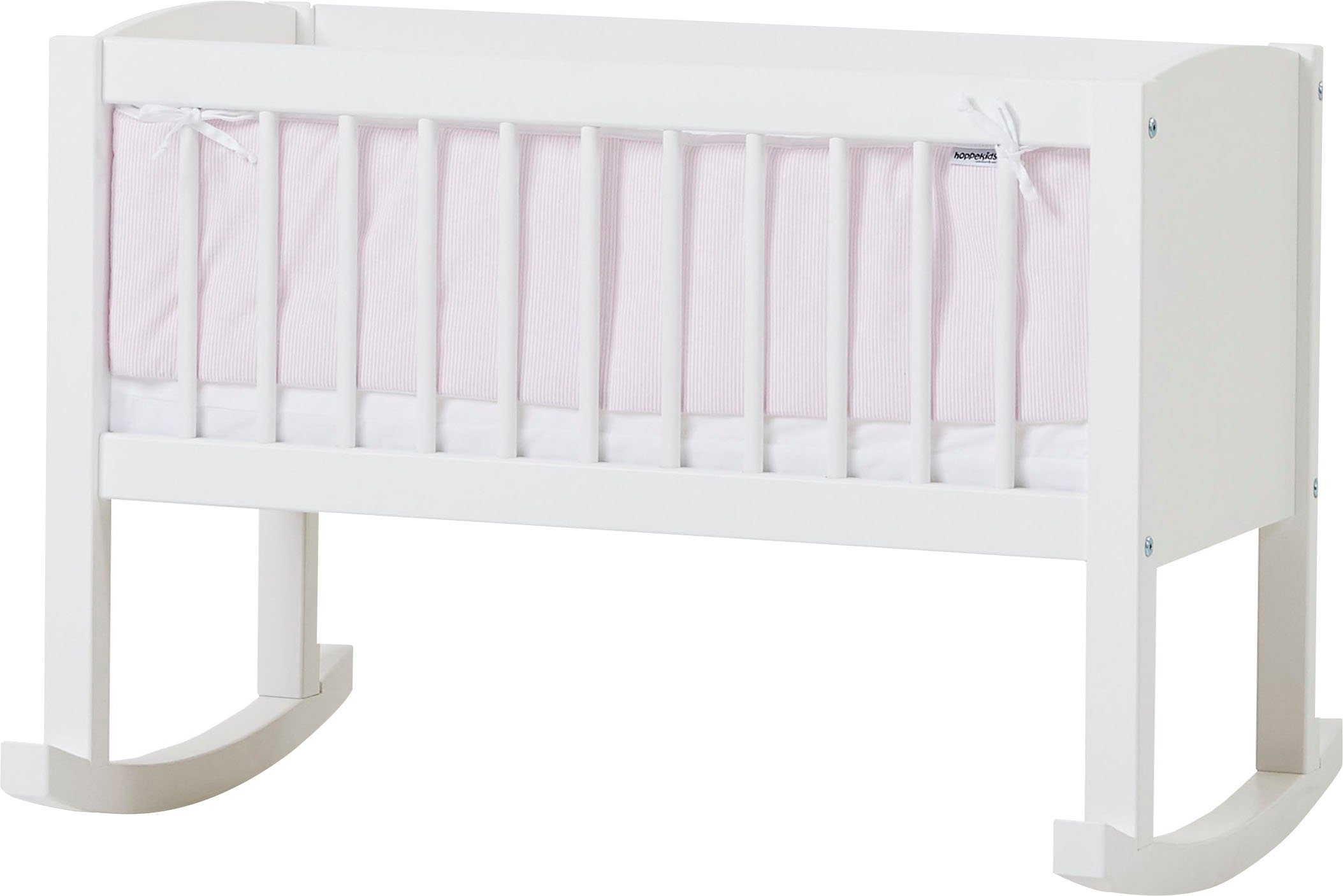 Hoppekids Stubenbett, umbaubar zu Sitzbank, wahlweise mit Matratze & Zubehör