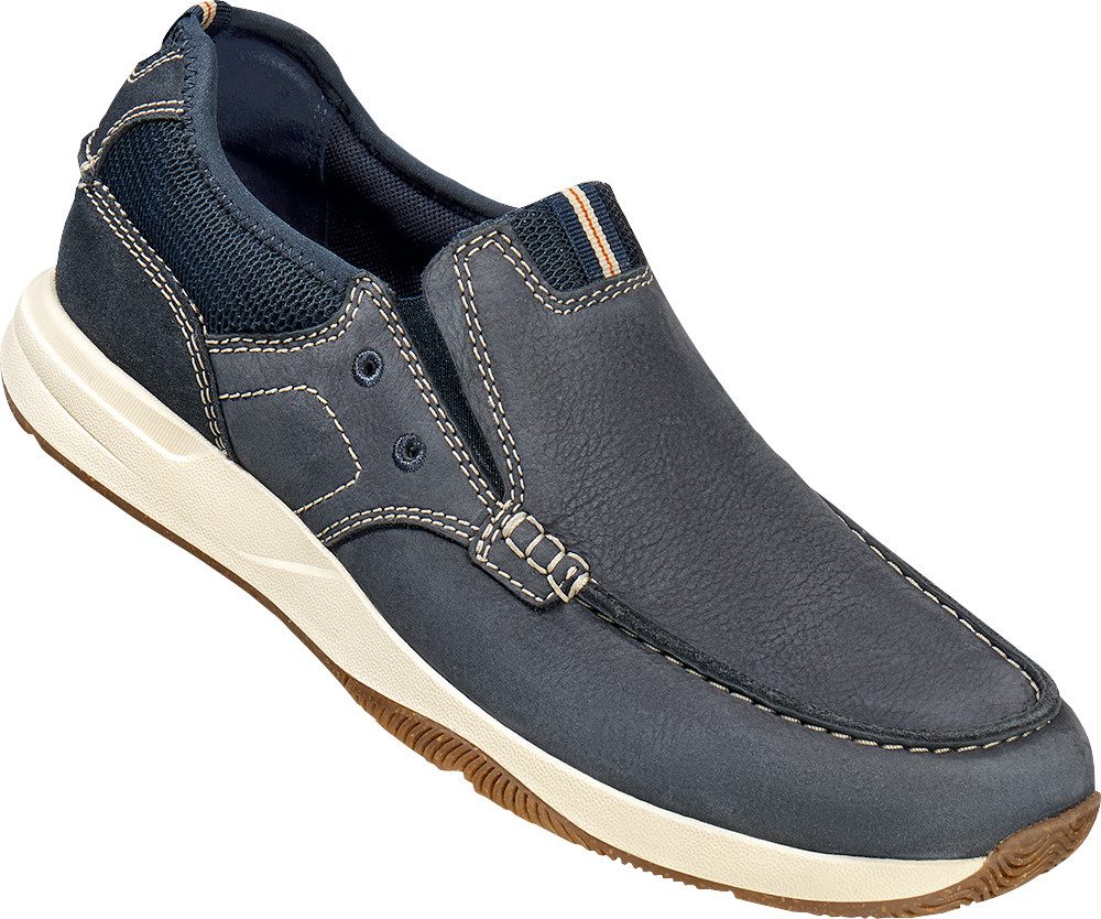 Clarks Slipper aus hochwertigem Nubuk-Büffelleder, mit dämpfendem Fußbett günstig online kaufen