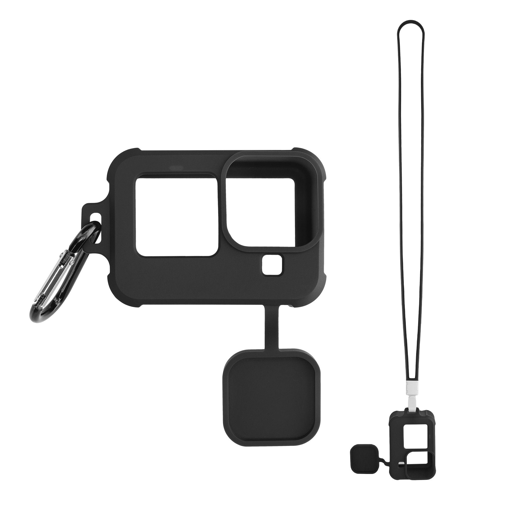 Drohne kwmobile Tasche HERO11 GOPro Schutzhülle Hülle Black / Schwarz) (Kamera Black Zubehör mit HERO9 HERO10 / - Cover Band Silikon für