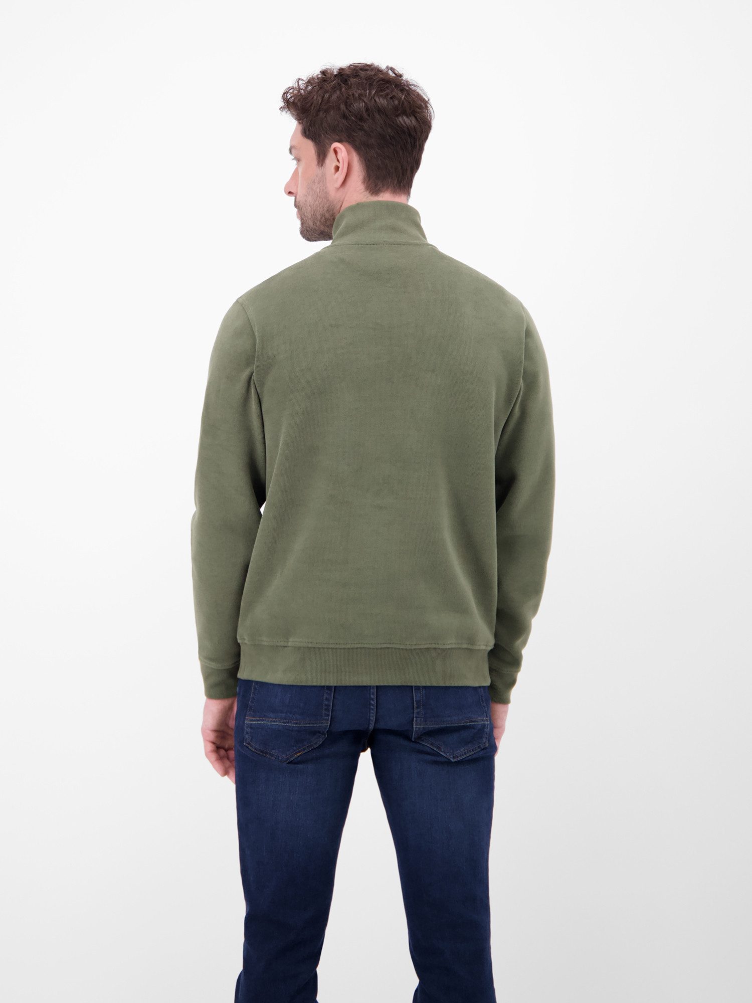 LERROS Sweatshirt Herren Troyer, stylisch-legér