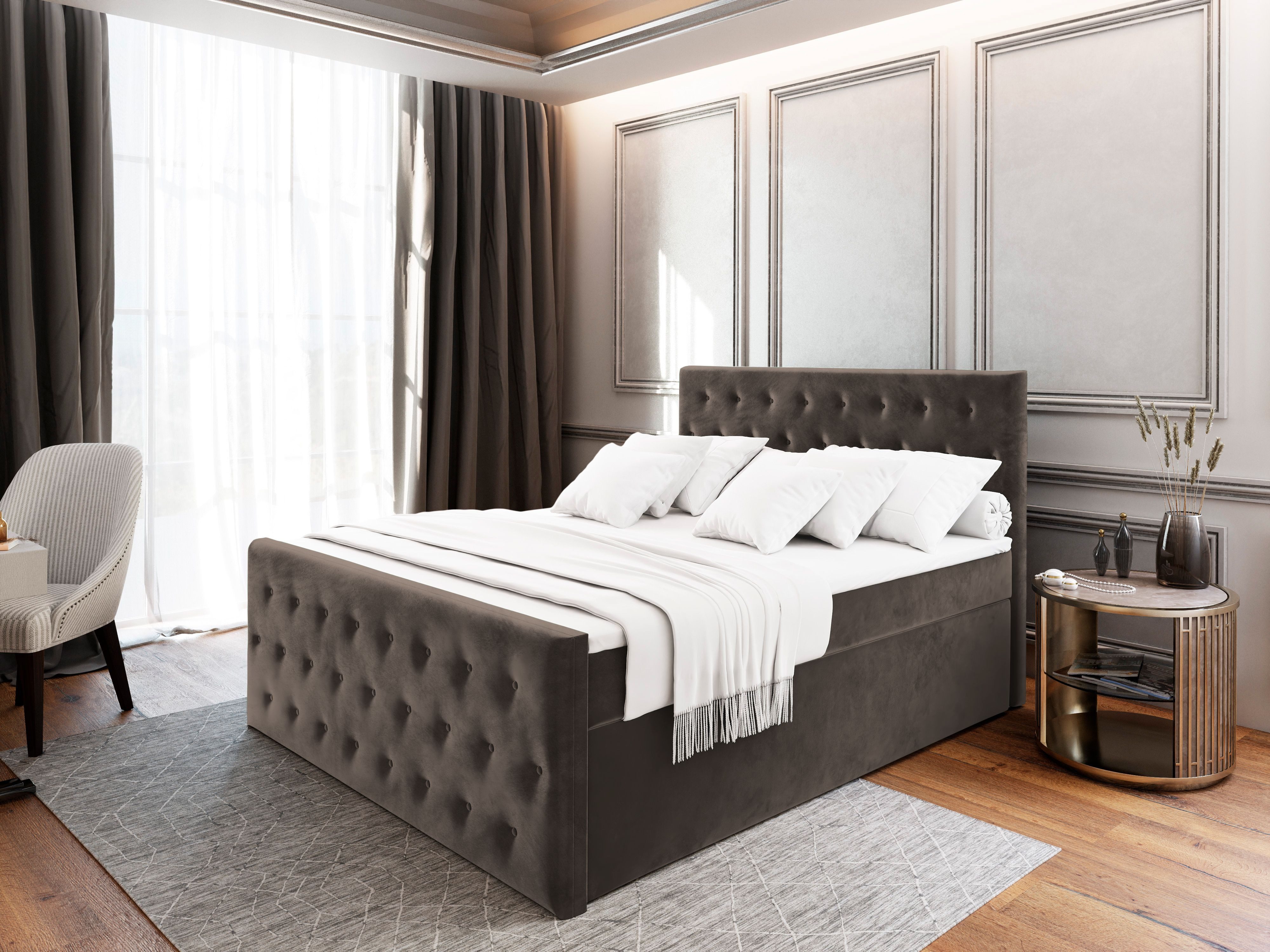 Masseno Boxbett FONDI 160x200 cm mit günstig online kaufen