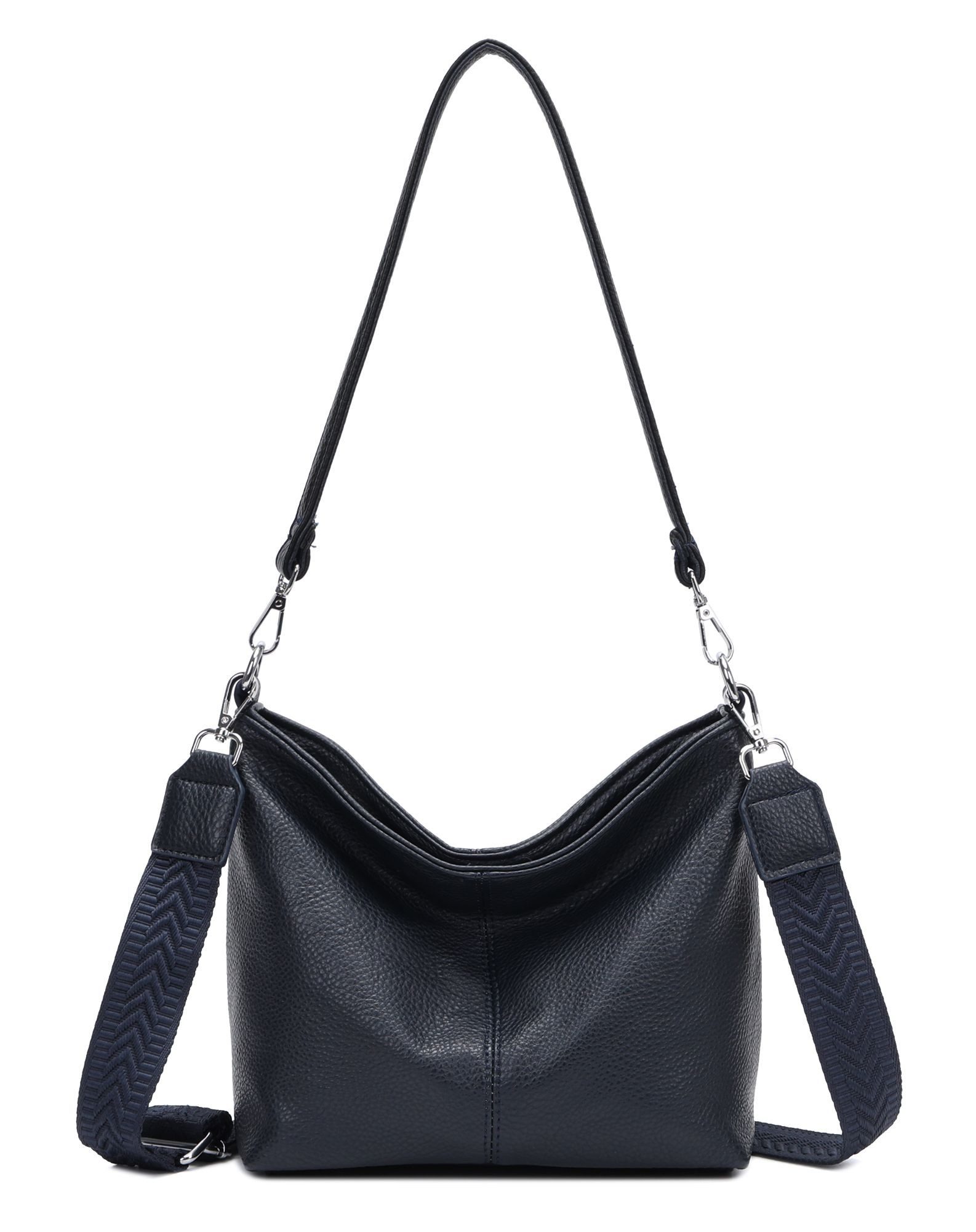 ITALYSHOP24 Schultertasche DAMEN TASCHE SHOPPER Hobo Bag Reise Freizeit Url günstig online kaufen