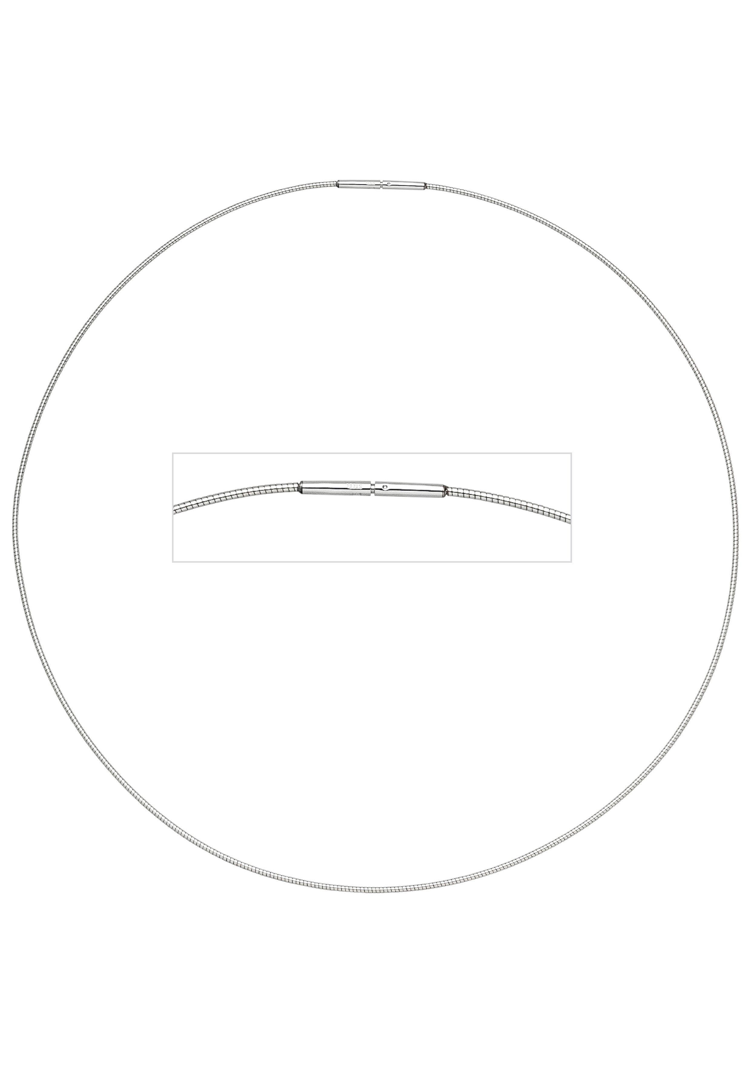 JOBO Halsreif, Edelstahl 42 cm 1,0 mm si...