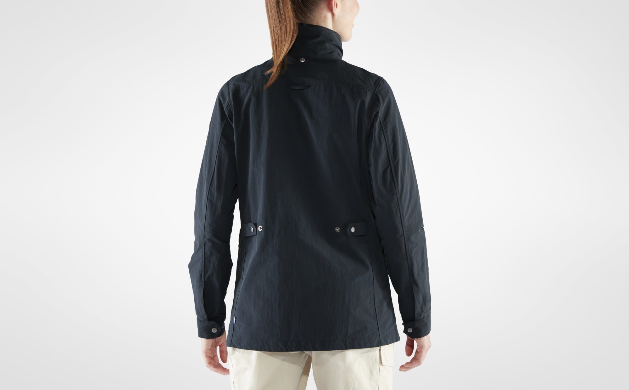 Fjällräven Anorak Fjällräven W Travellers Damen Navy Dark Mt Anorak Jacket