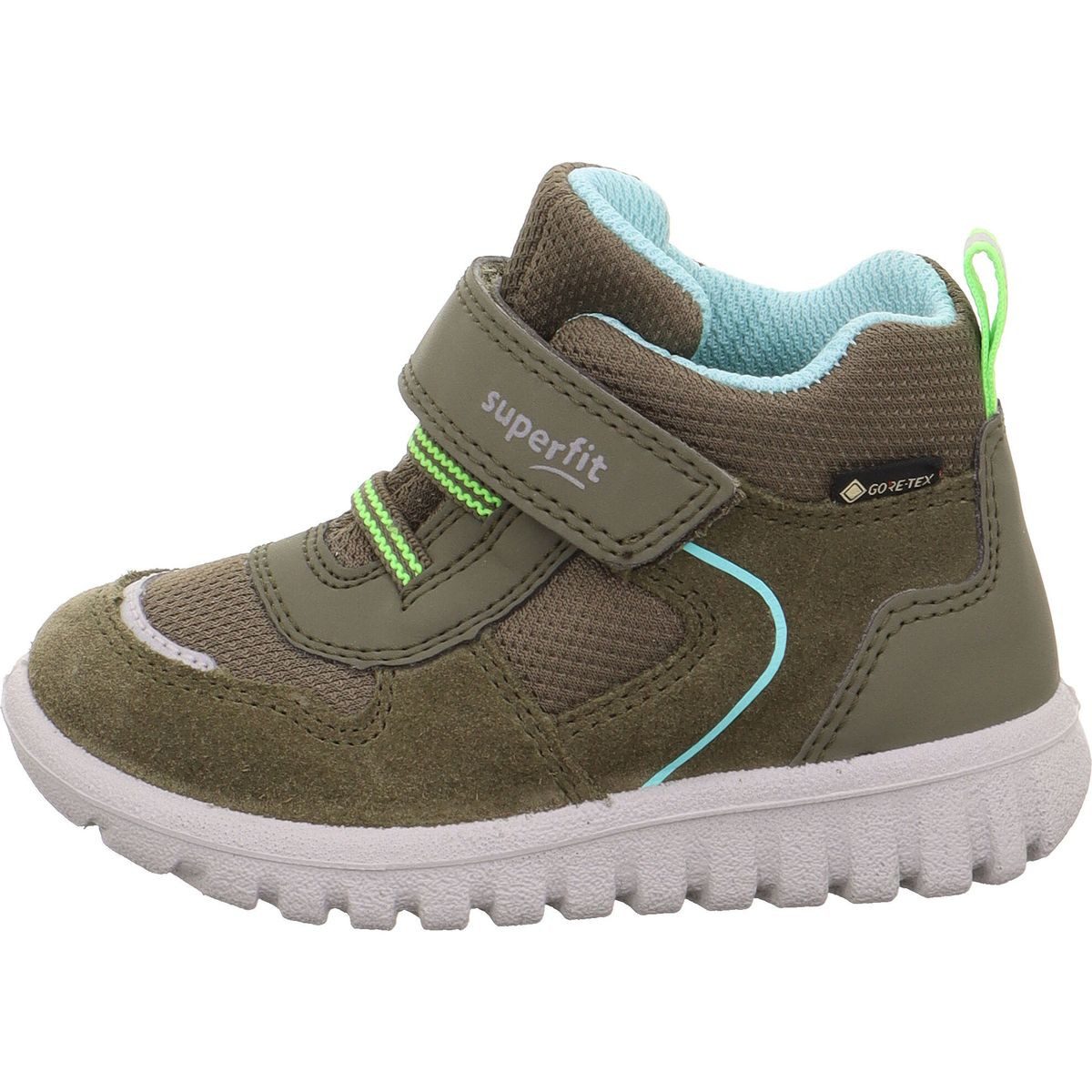 Superfit SPORT7 Mini Outdoorschuh Vielseitiger Sneaker mit wasserdichtem Material für aktive Kinder im