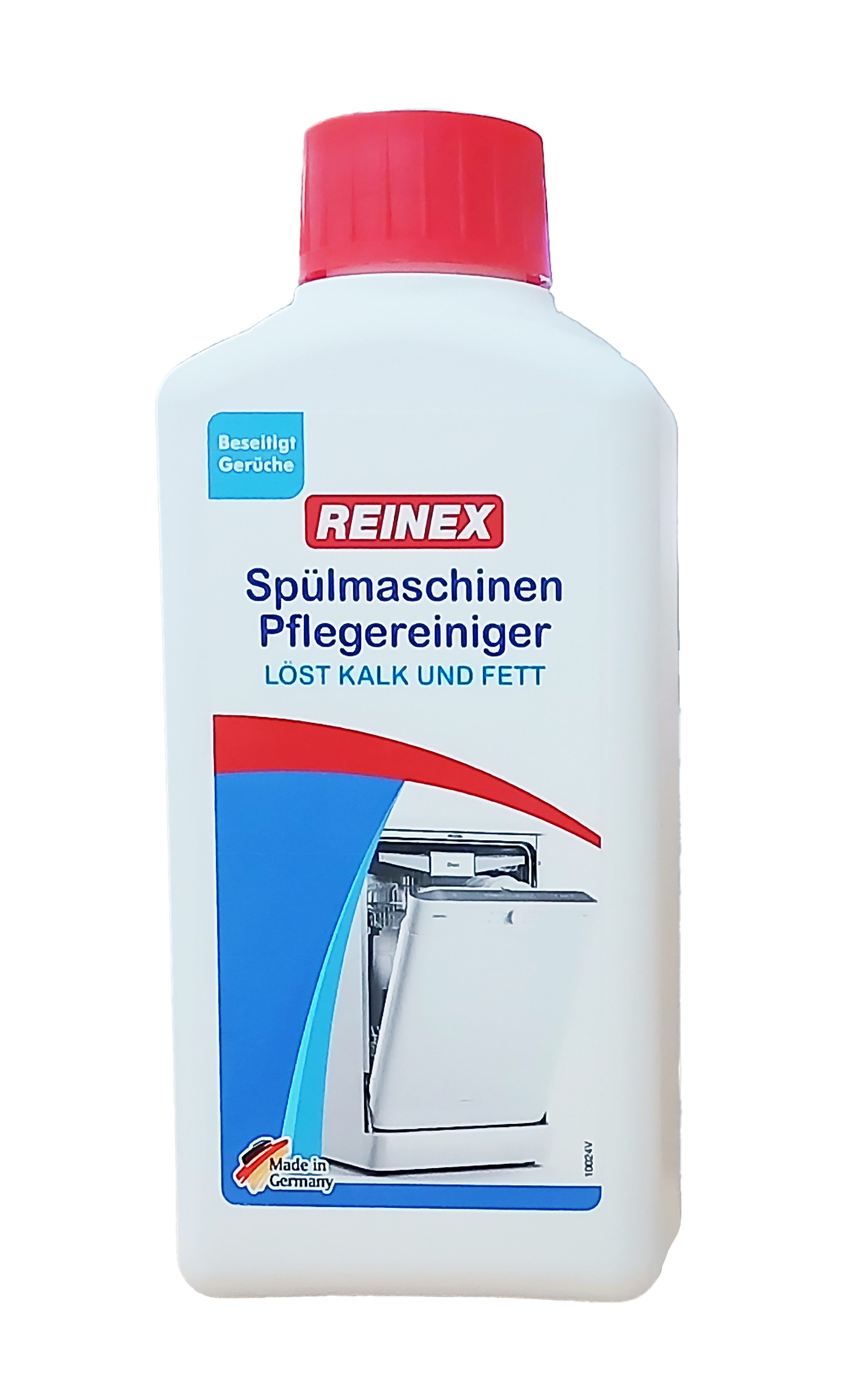 Reinex SPÜLMASCHINEN PFLEGEREINIGER 250ml Fett & Kalklöser Reiniger Pflege 2 Spülmaschinenreiniger (Spülmaschinenreiniger Maschinenpfleger Spülmaschine)