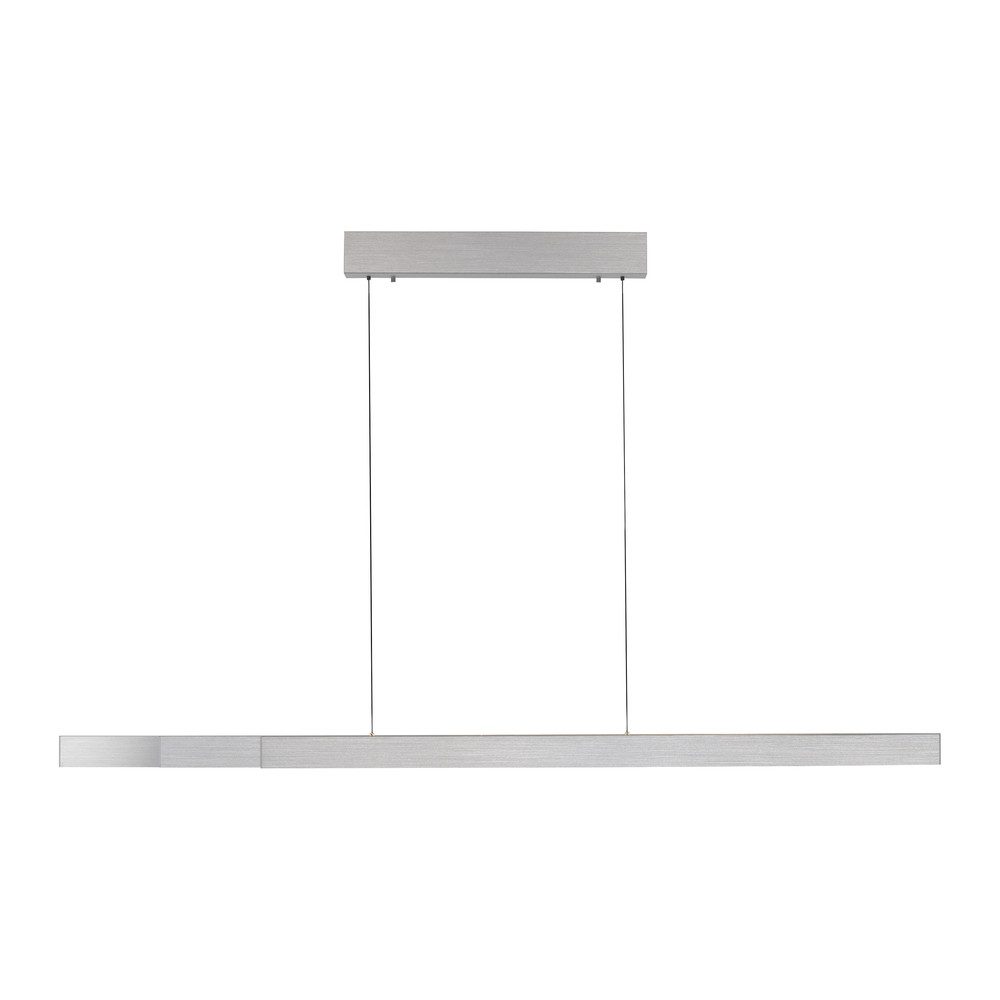 Paul Neuhaus LED Pendelleuchte LED Pendellampe ADRIANA SQUARE, Farbtemperaturregelung (CCT), Dimmbar über Touchdimmer, 6xLED/1Watt, warmweiss-kaltweiß (CCT), ausziehbar höhenverstellbar Up&Down Licht