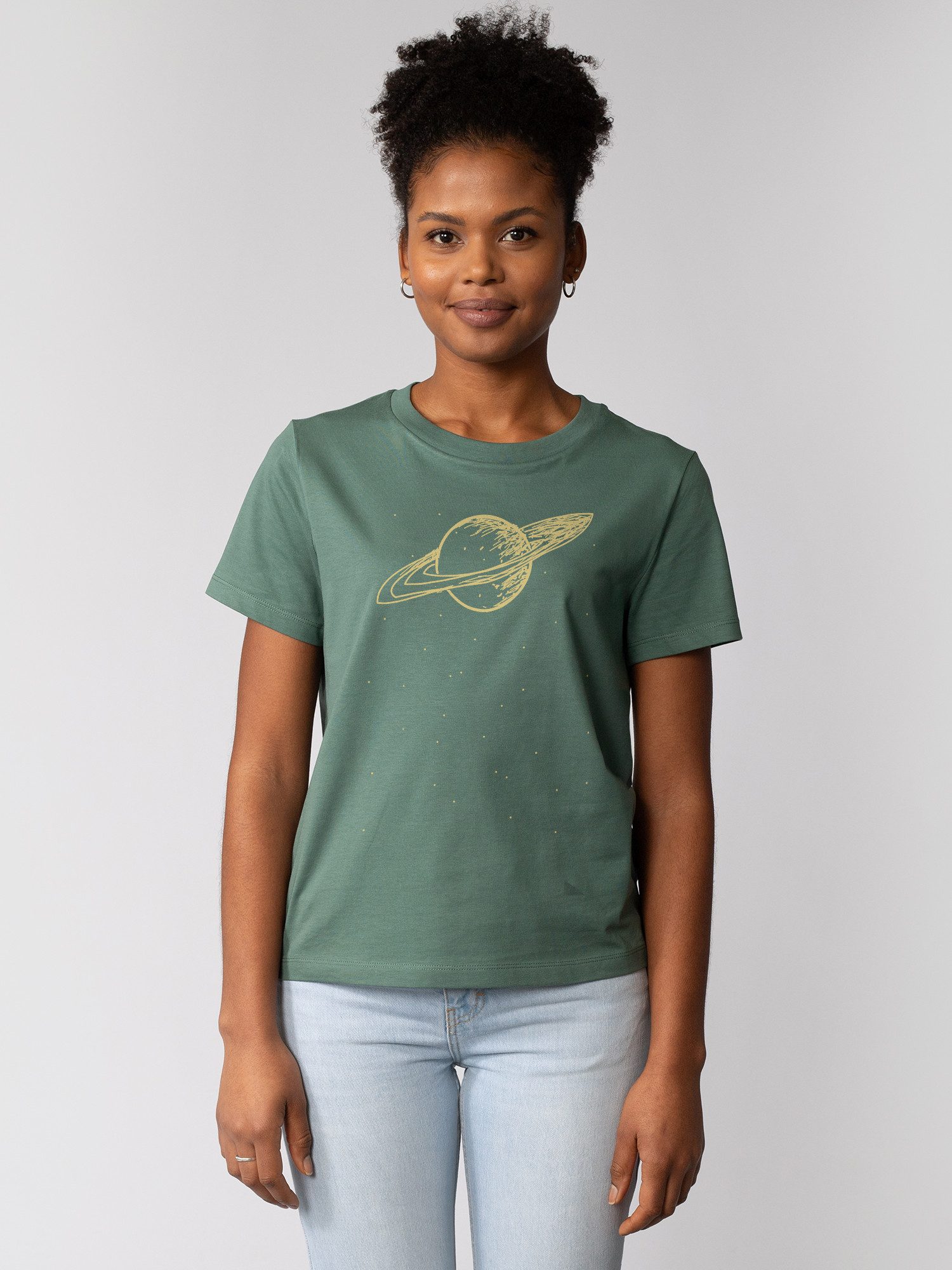 wat? Apparel T-Shirt Saturn
