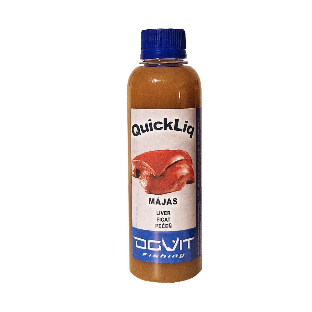 DOVIT FISHING Kunstköder QUICKLIQ Liquid Aroma 250ml - in 17 Sorten - Futter Boilies Pellets, Mischen und Einlegen von: Angelfutter, Pellets, Boilies und Partik – Bild 2 von 2