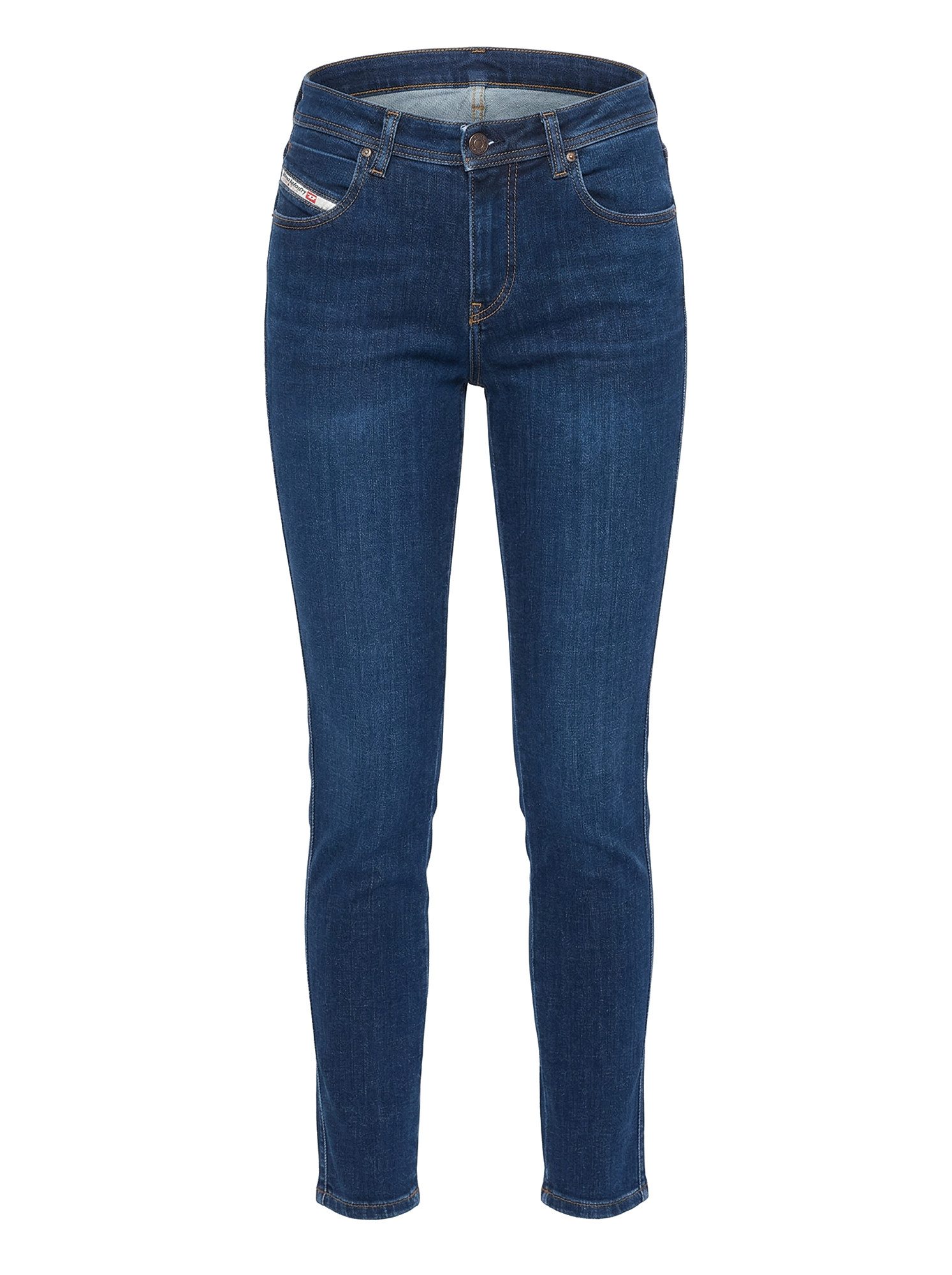 Diesel Skinny-fit-Jeans Superstretch - 2015 Babhila 09C58 - Länge:32 Knöchellang, gerader Beinabschluss