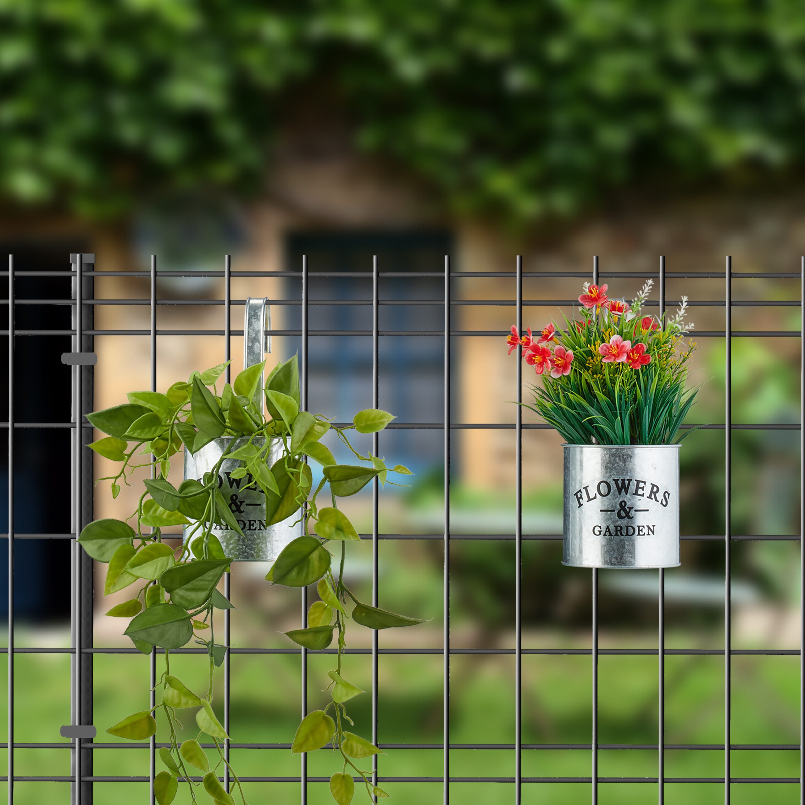 relaxdays Blumentopf Hängetopf 3er Set