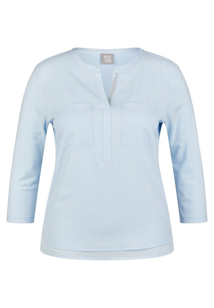 Blusenponcho Rabe / Da. Bluse / Bluse