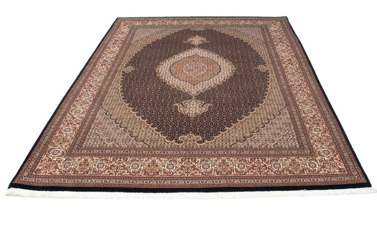 Handgeknüpfter Höhe: Orientteppich Nain Täbriz Orientteppich 164x244 mm 7 50Raj / Trading, rechteckig, Perserteppich,