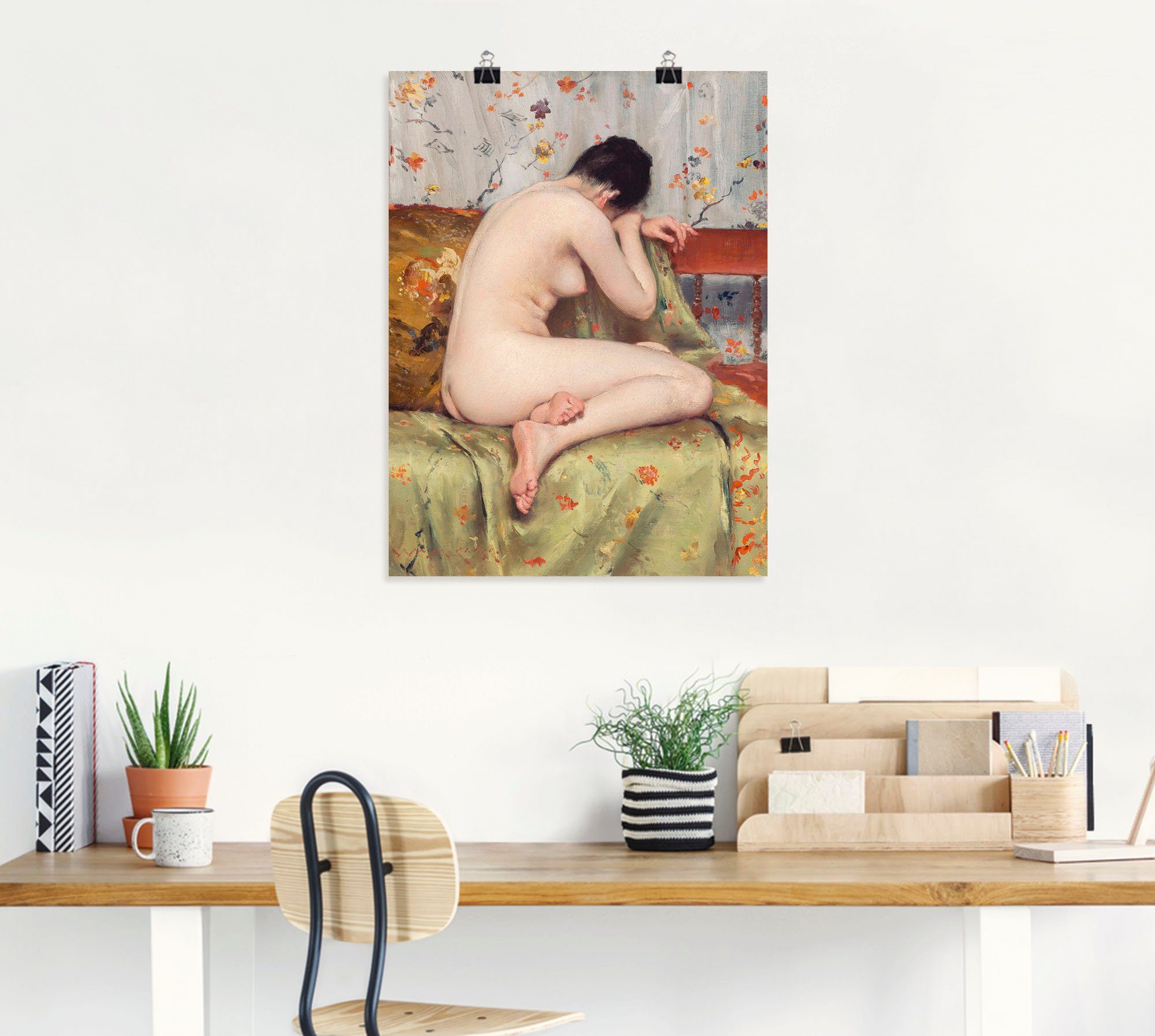 Artland Wandbild Moderne Magdalena, Erotische als (1 Poster in St), Bilder versch. Alubild, Leinwandbild, oder Wandaufkleber Größen