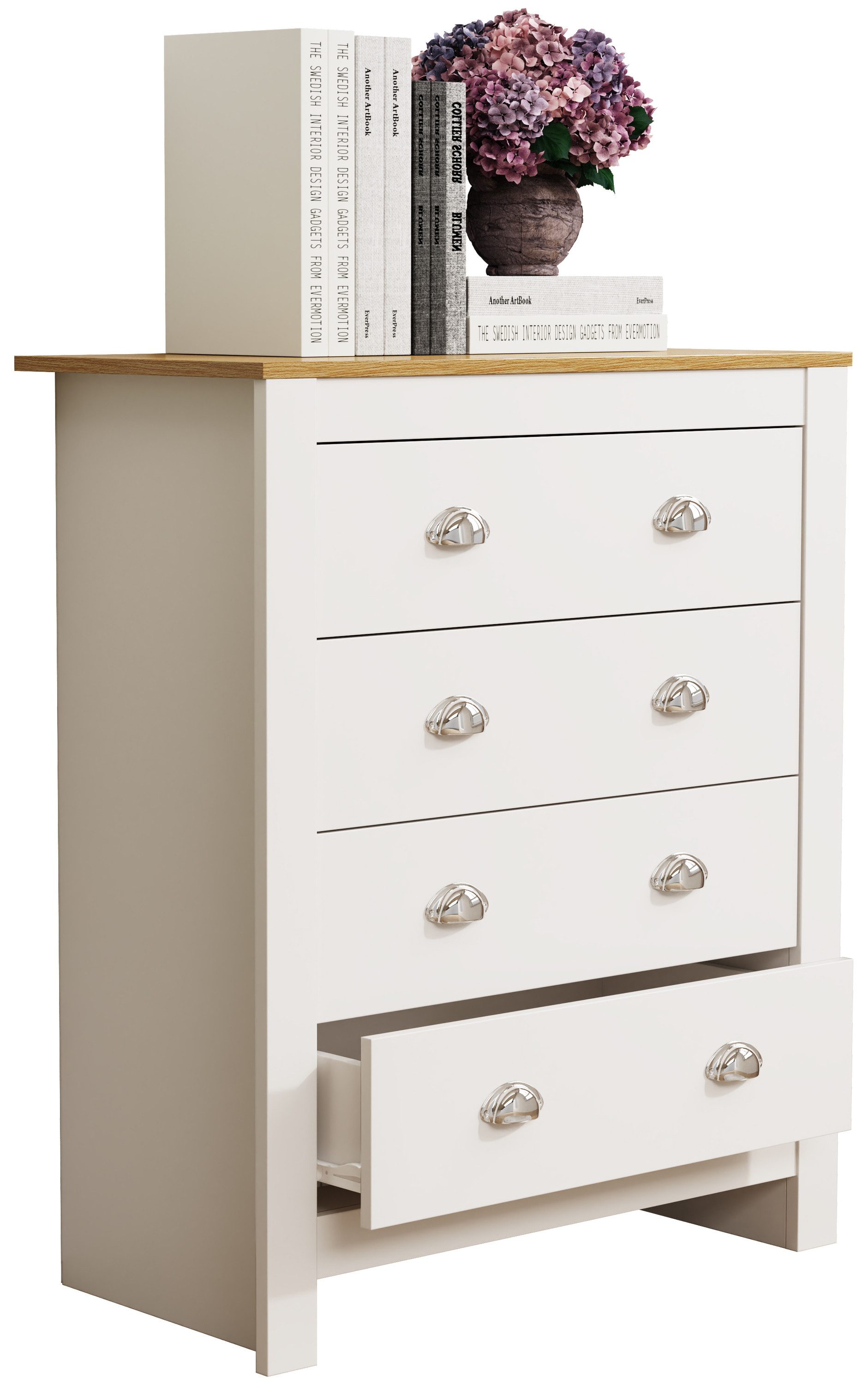 VCM Kommode Kommode Sideboard Schublade Balusa XL