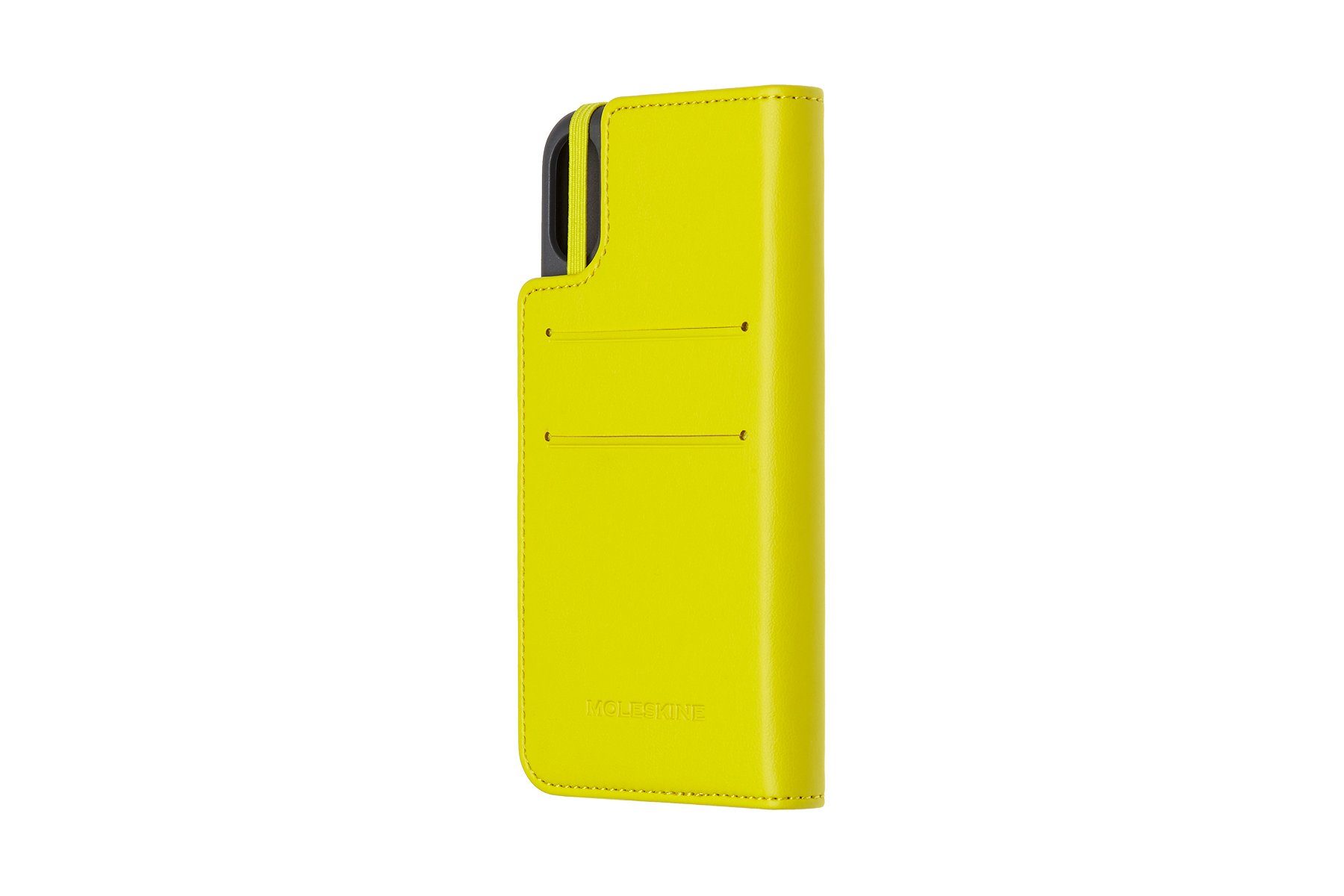 Etui – Gelb Notizbuchstil Klassisches X für iPhone® Notizbuch, MOLESKINE im