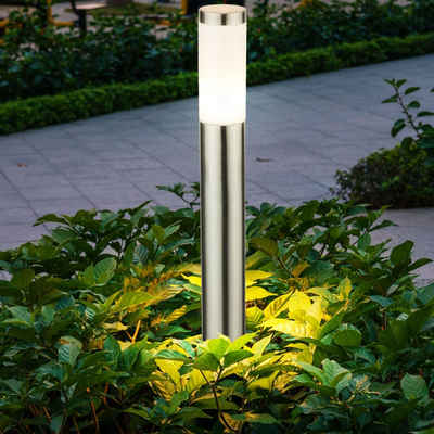 3x LED Terassenlampen Outdoor Stehlampen für draußen mit Erdspieß Wegbeleuchtung 