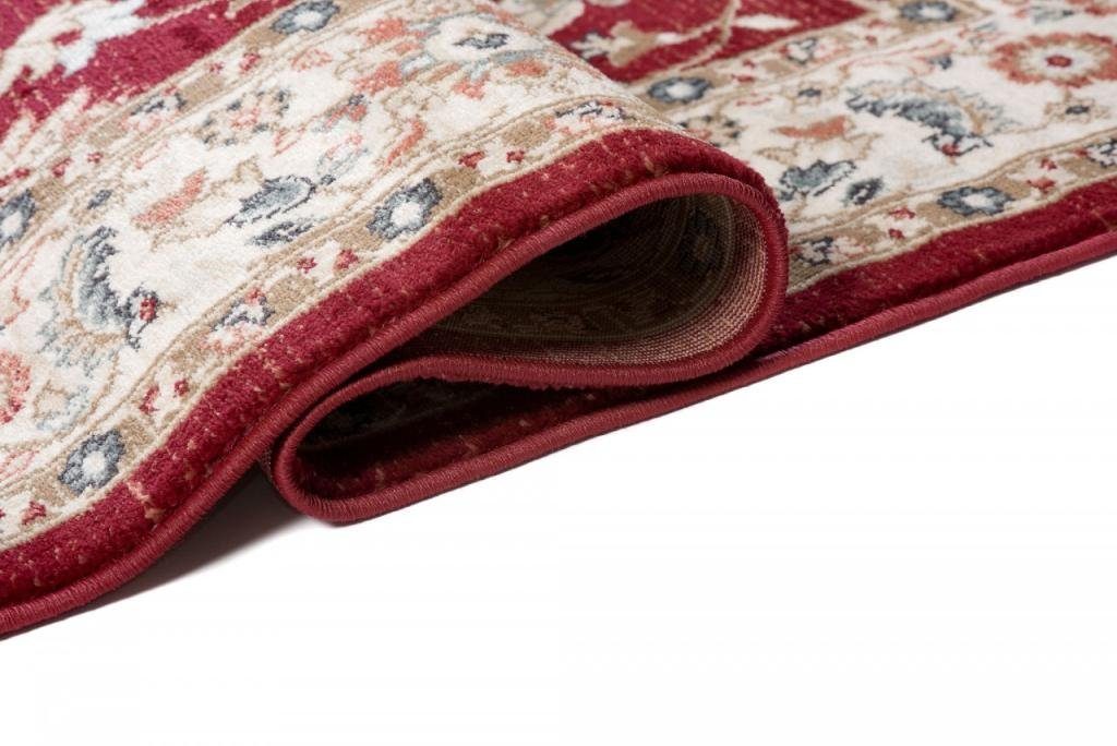 Orientteppich Oriente Teppich - Traditioneller Fußbodenheizung, 60 Pflegeleicht, x 100 Wohnzimmerteppich Rot, Mazovia, Teppich Orient Geeignet cm, für
