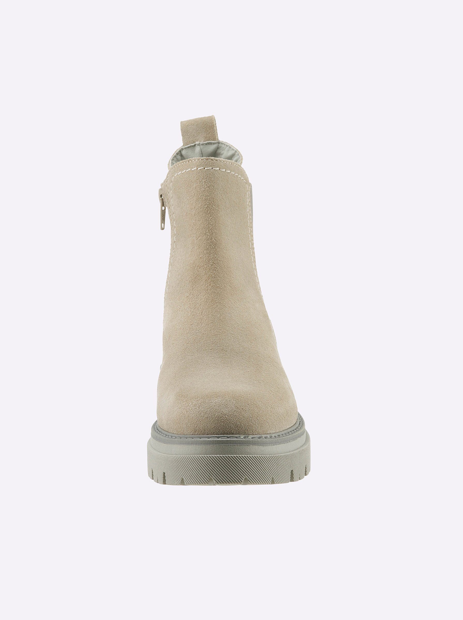 heine Stiefelette Stiefelette Wechselfußbett, Stretcheinsatz günstig online kaufen