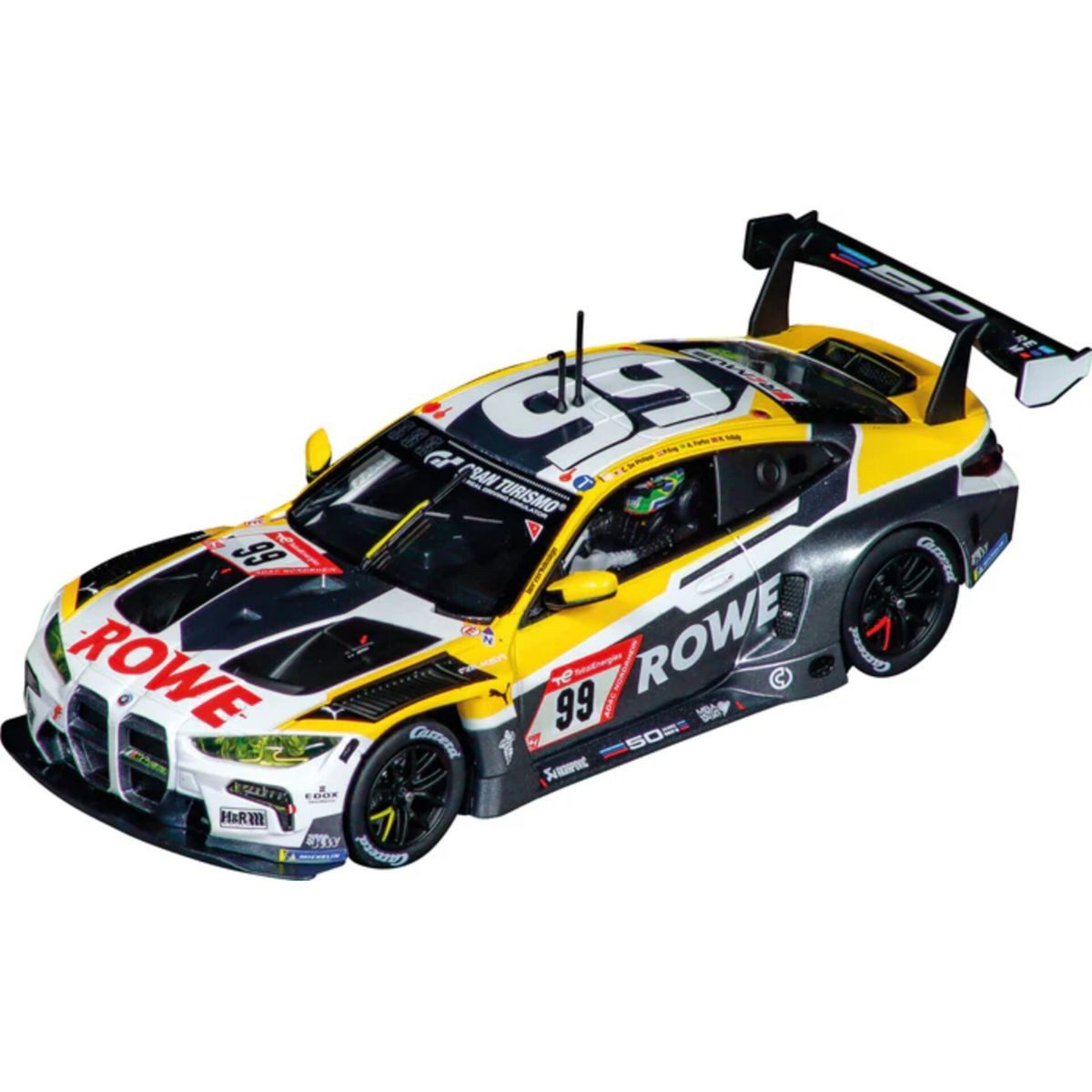 Rennbahn-Auto Hybrid BMW M4 GT3 ROWE Racing, No.99