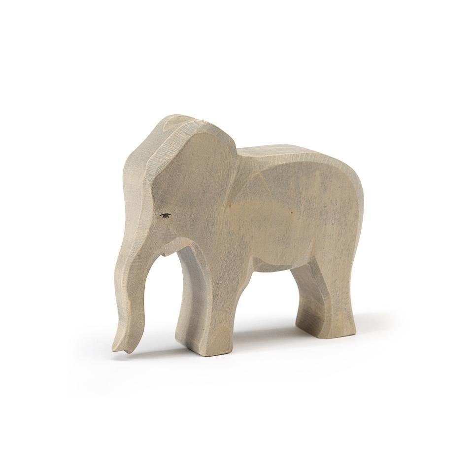 Ostheimer Spielfigur Elefantenkuh Holzfigur Holztier, (Set, 1-tlg., 1), Made in Germany, Holz aus nachhaltiger Forstwirtschaft