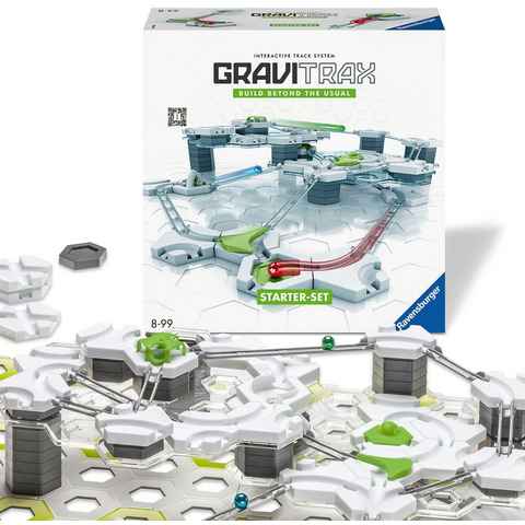 Ravensburger Kugelbahn-Bausatz GraviTrax Starter-Set, Made in Europe; FSC® - schützt Wald - weltweit