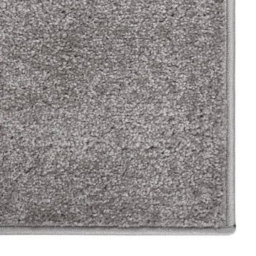 Teppich Kurzflor 140x200 cm Grau, furnicato, Rechteckig