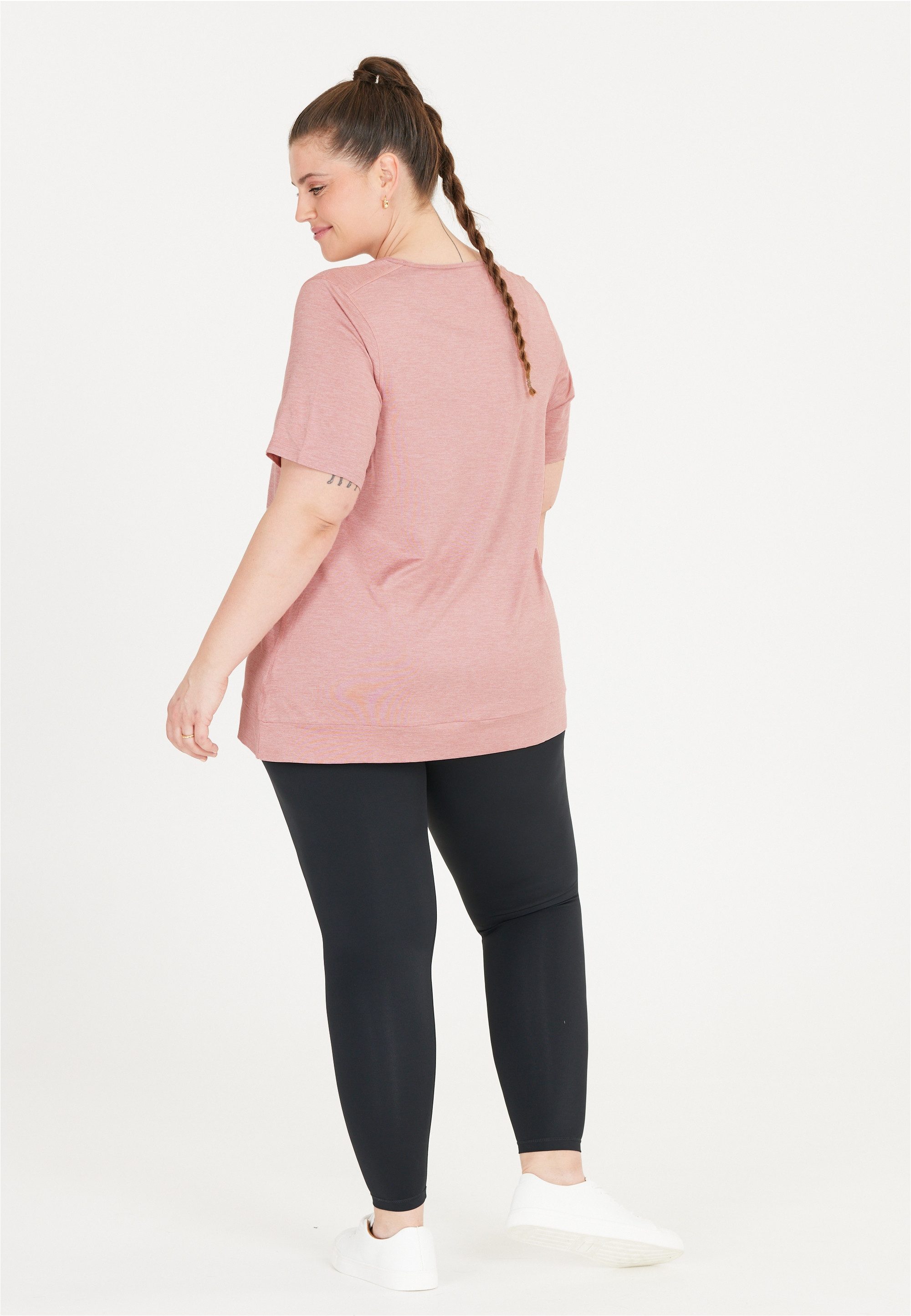 Q by Endurance Funktionsshirt BREE MELANGE (1-tlg) mit QUICK DRY-Technologie