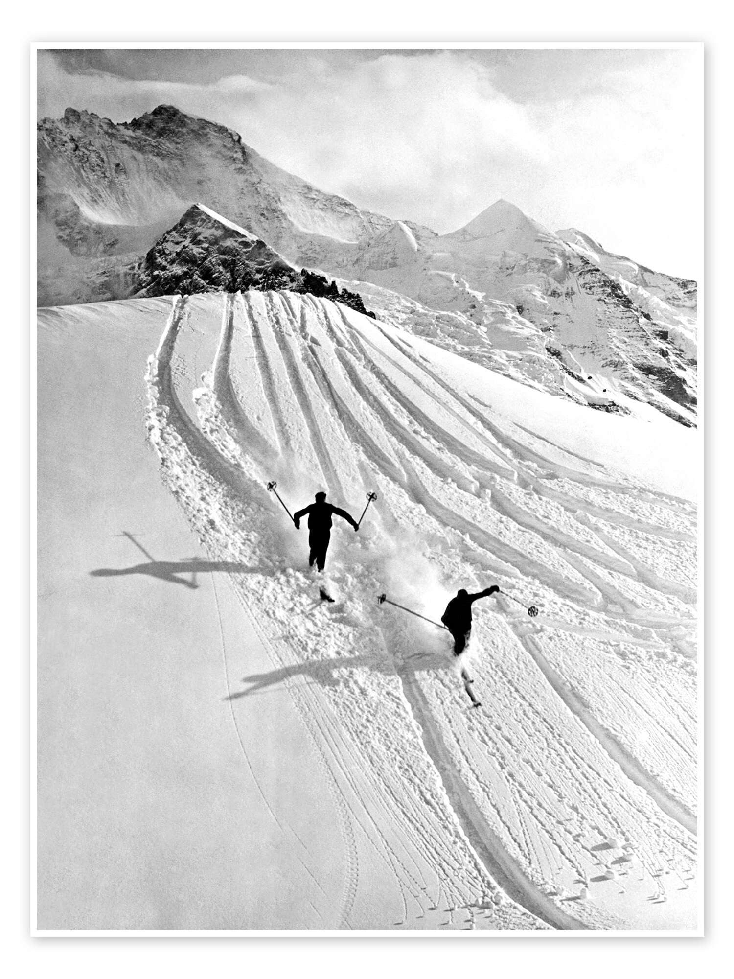 Poster Vintage Ski Collection